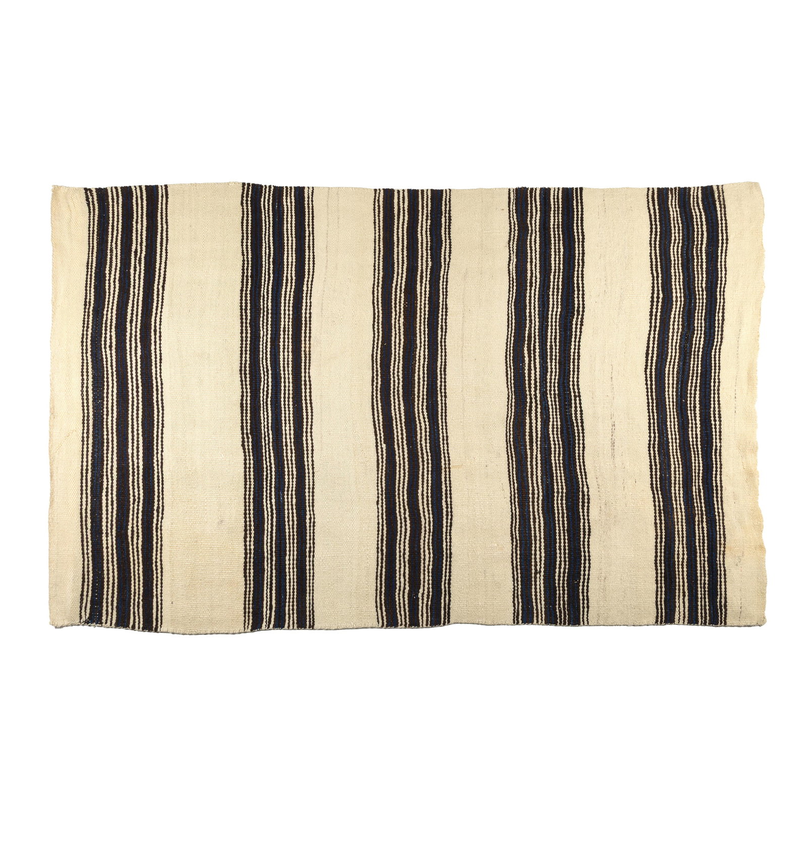 Diné (Navajo), Banded Blanket, ca. 1885 (1 of 3)