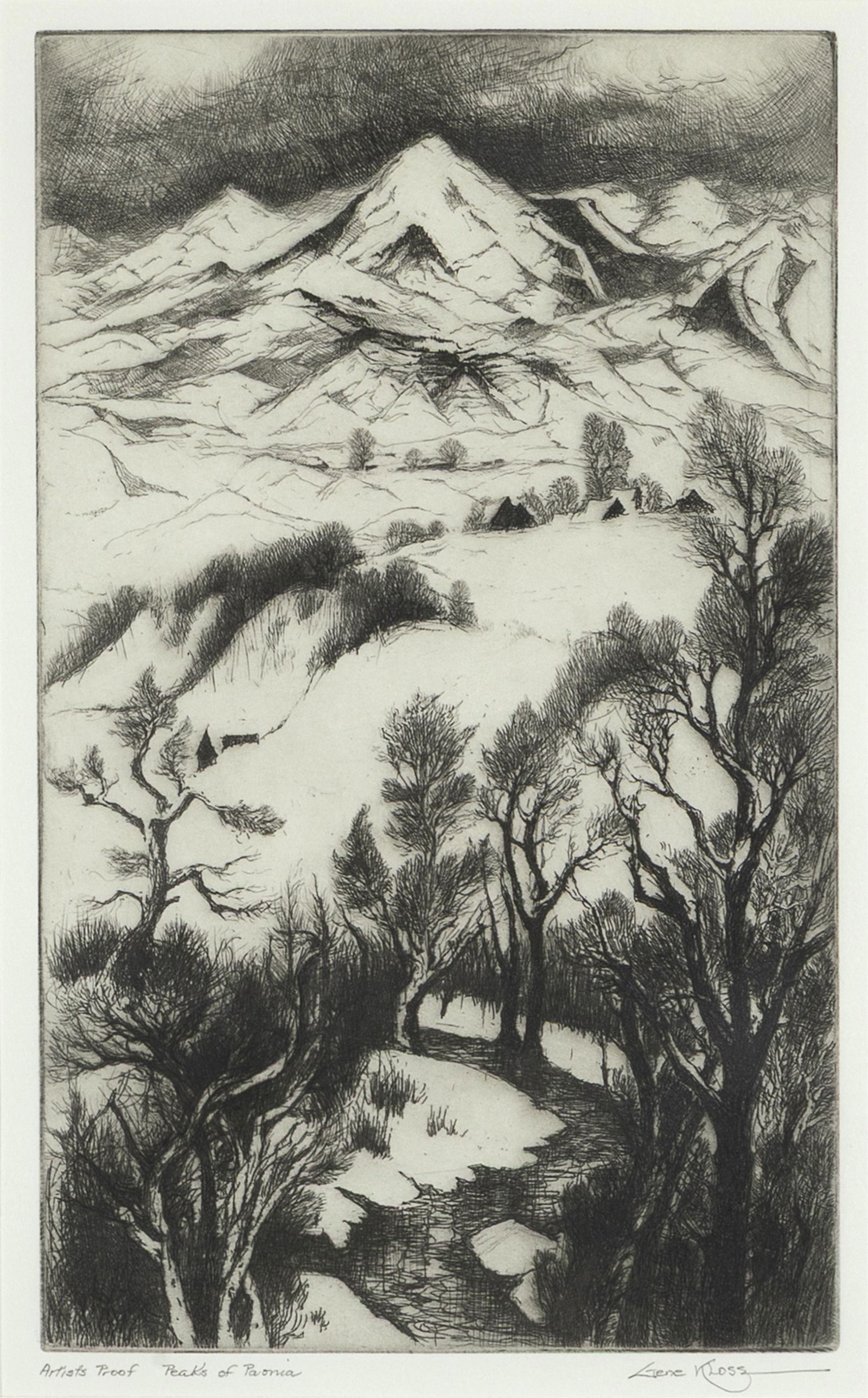 Gene Kloss, Peaks of Paonia, 1968 (1 of 2)