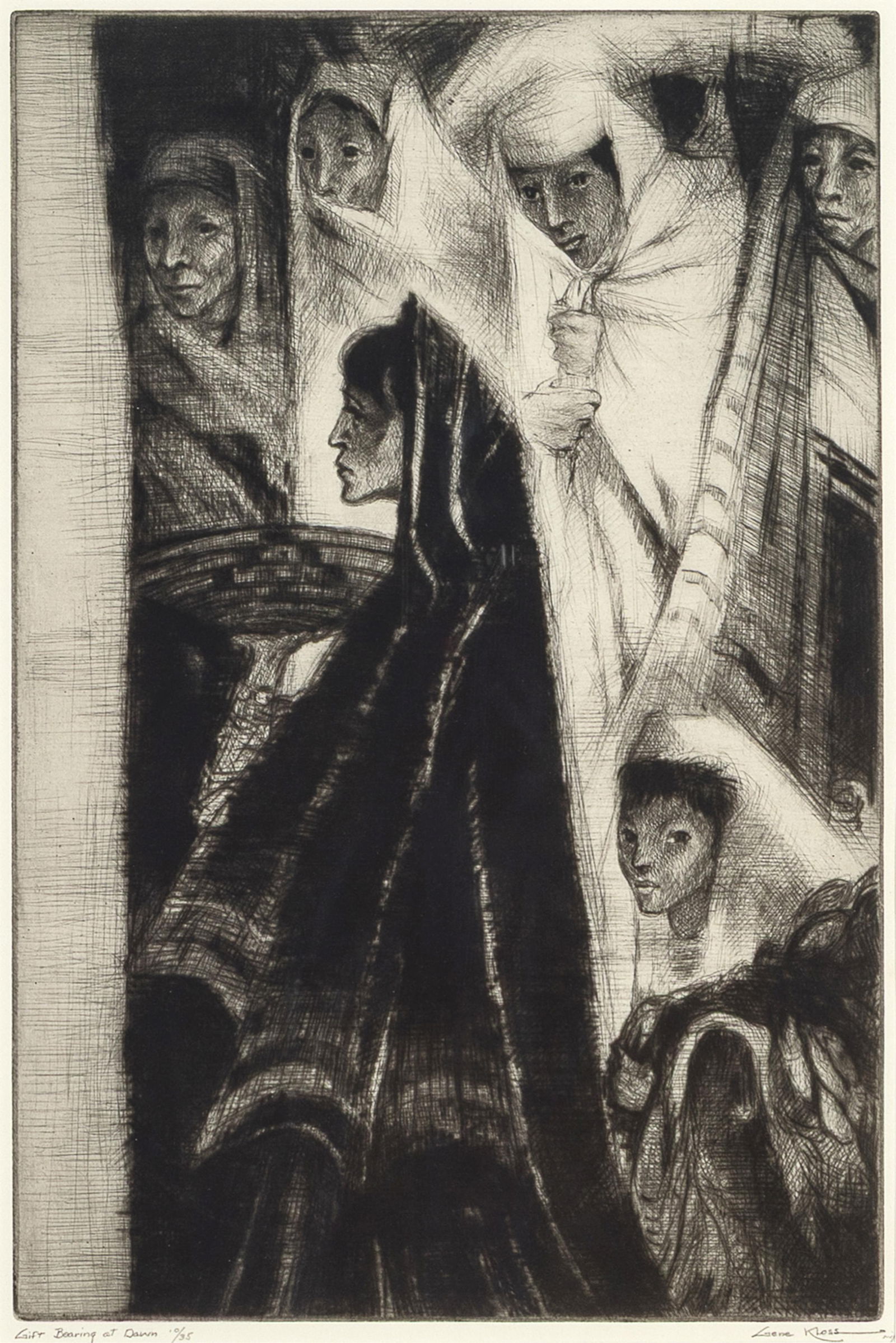 Gene Kloss, Gift Bearing at Dawn, 1960 (1 of 2)