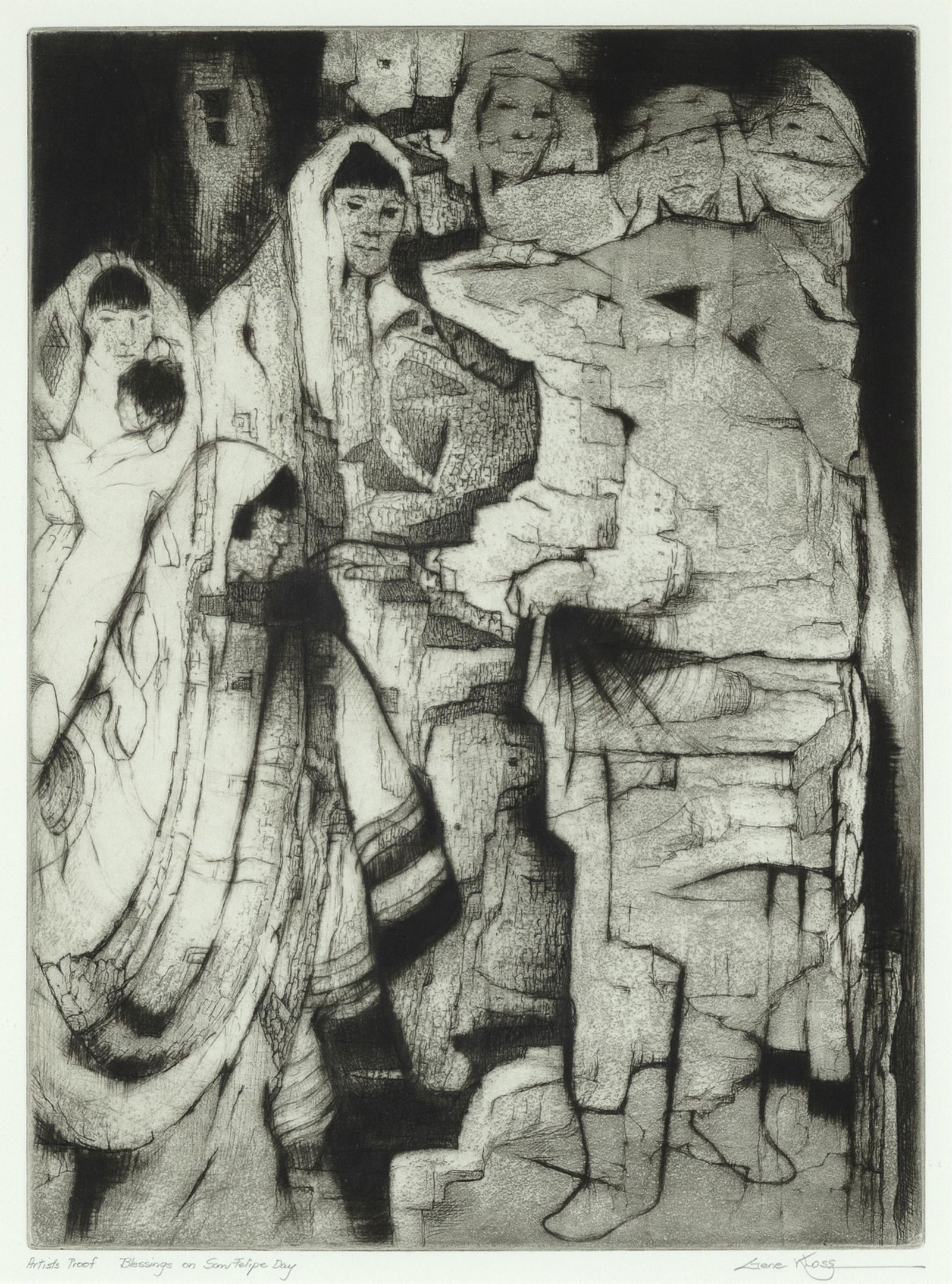 Gene Kloss, Blessings on San Felipe Day, 1975 (1 of 3)