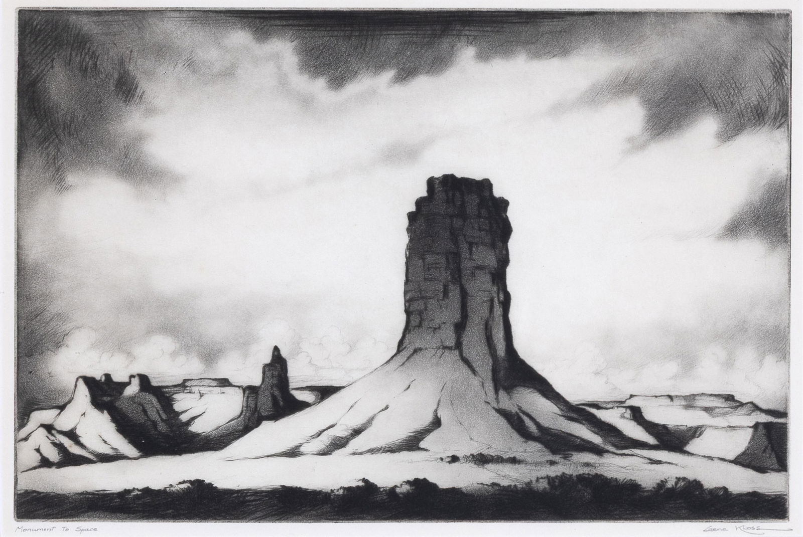 Gene Kloss, Monument to Space, 1948 (1 of 2)