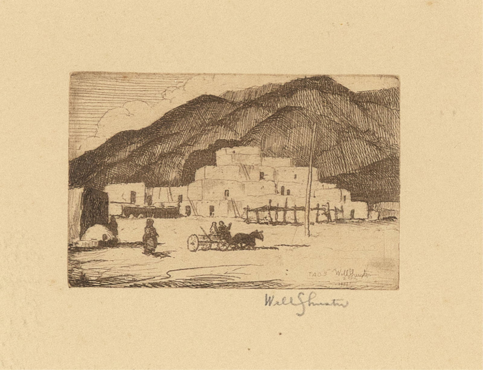 William Howard Shuster Jr., Taos Pueblo (1 of 3)