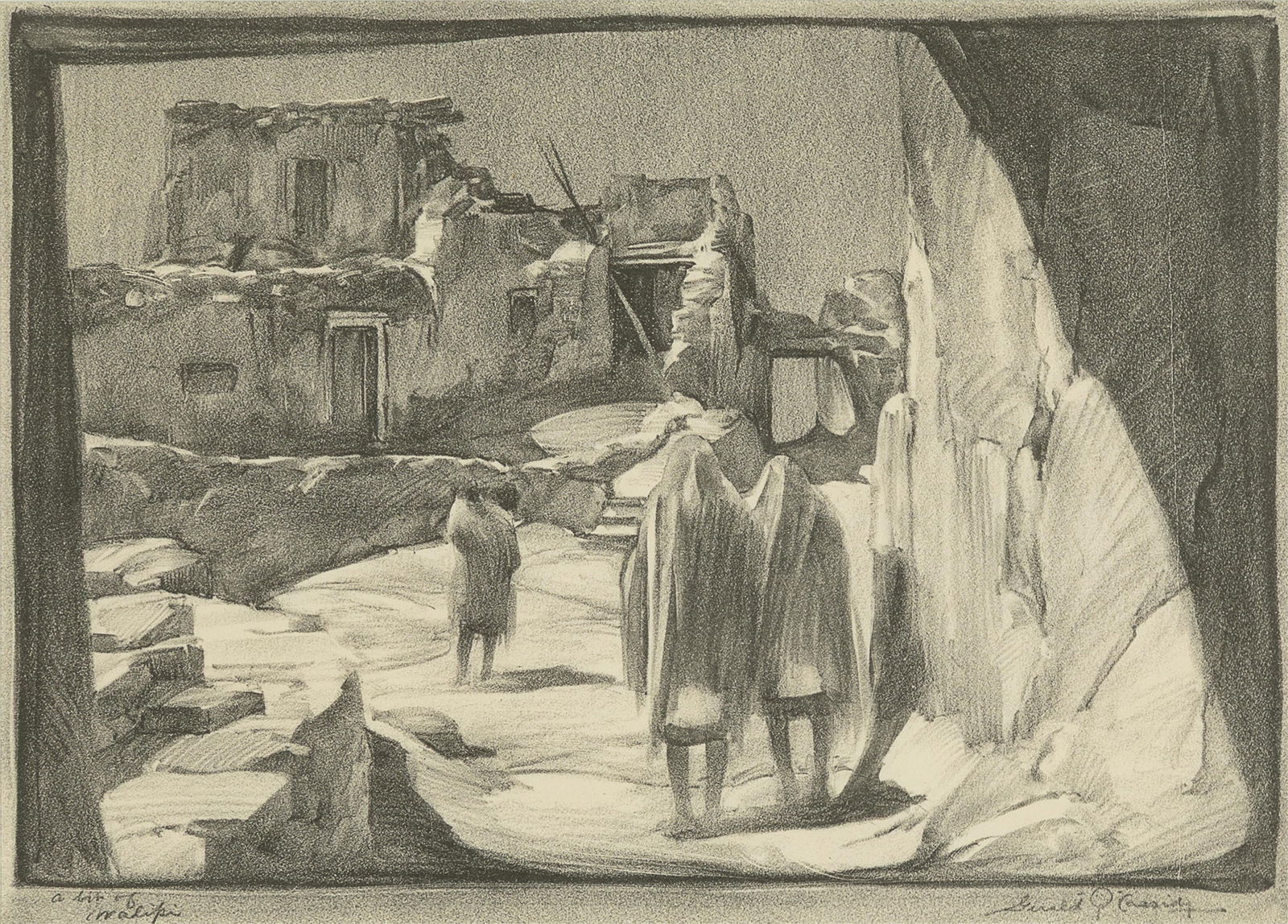 Gerald Cassidy, A Bit of Walpi, ca. 1926 (1 of 3)