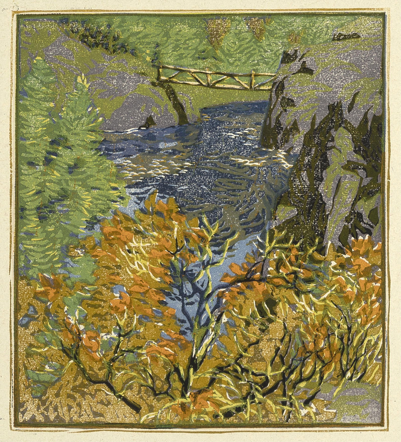 Gustave Baumann, Rio Pecos, 1920 (1 of 2)
