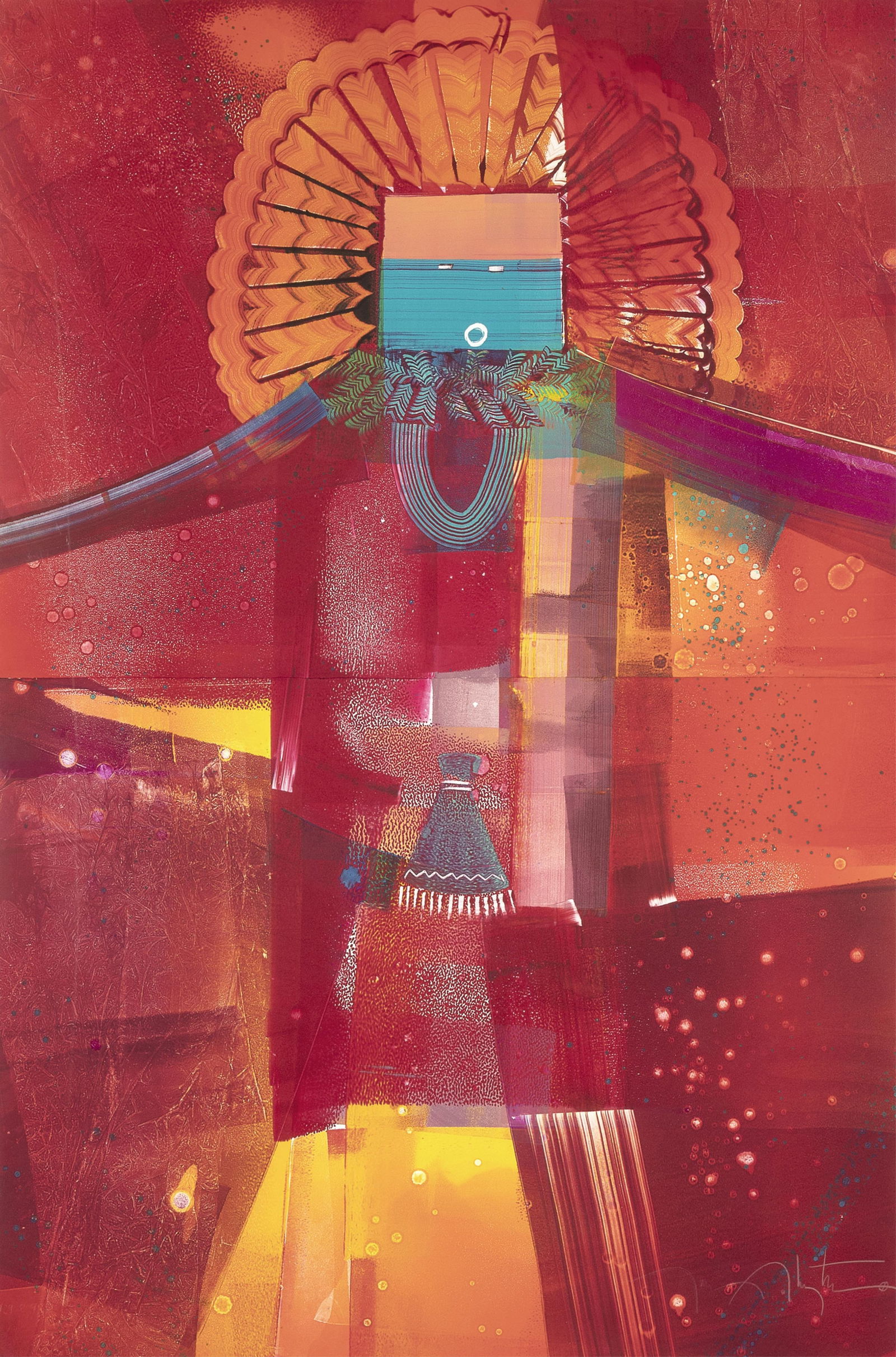 Tony Abeyta, Untitled (Single Yei) (1 of 2)