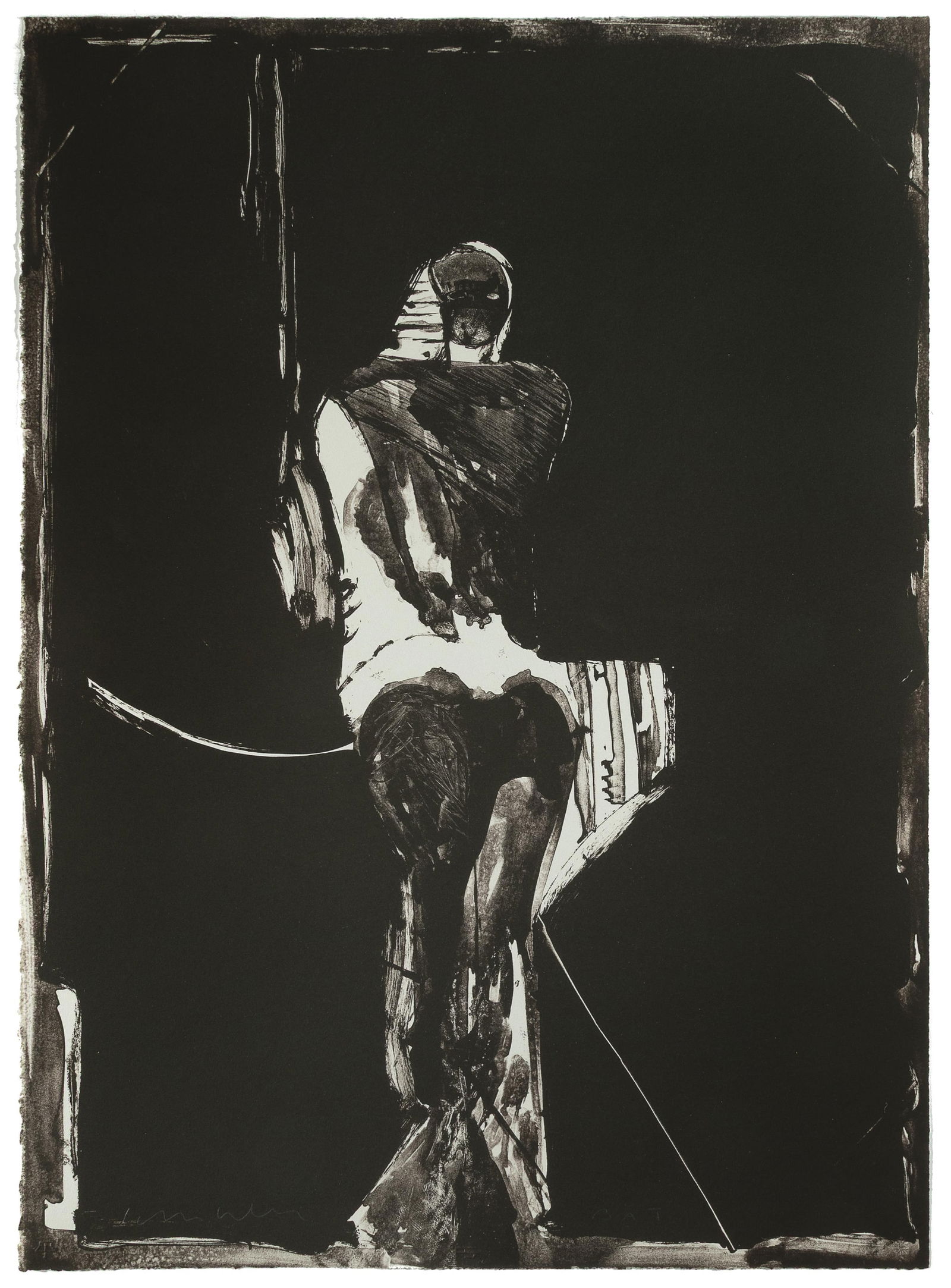 Fritz Scholder, American Warrior #2, 1980 (1 of 1)