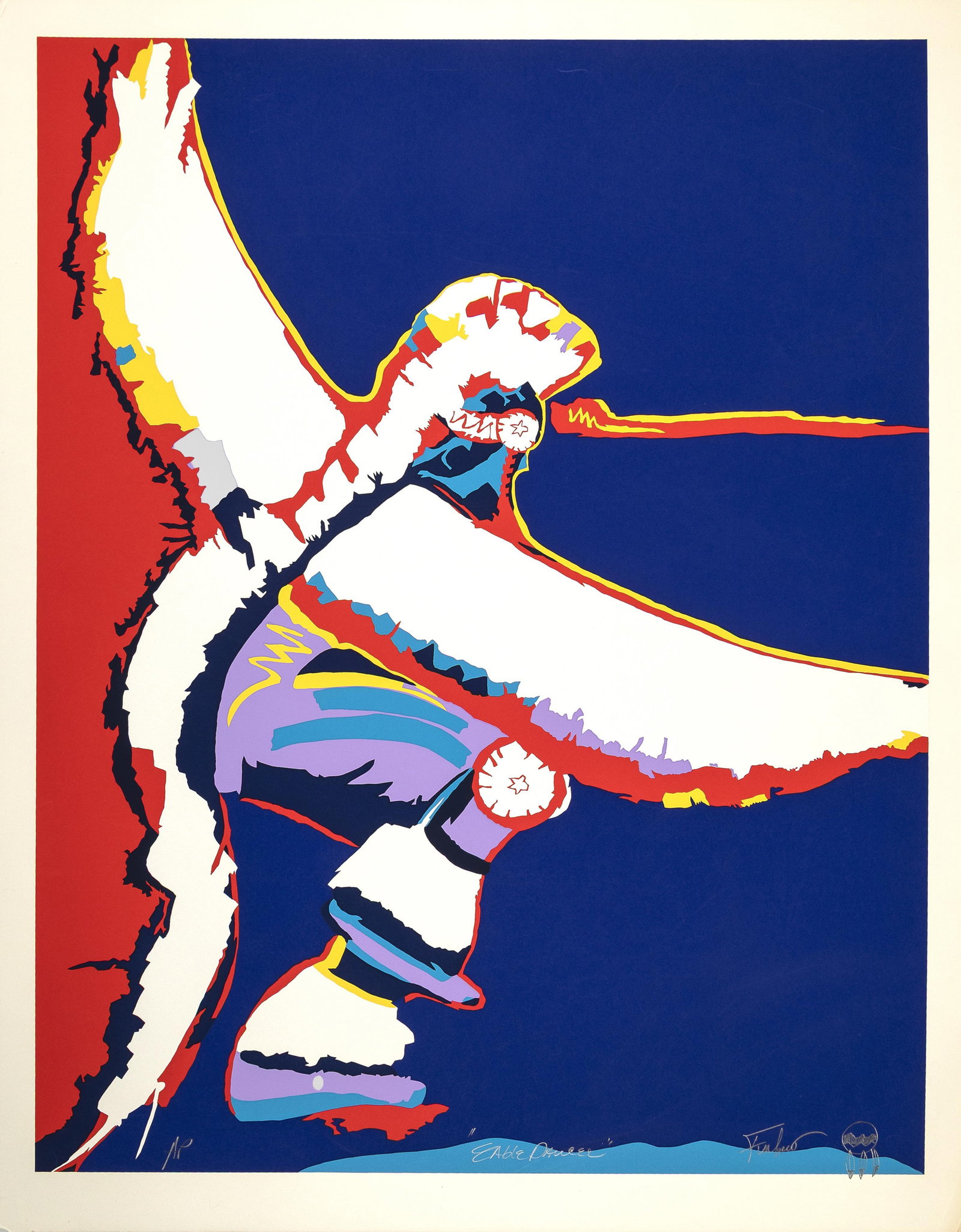 Malcolm Furlow, Eagle Dancer, ca. 1990 (1 of 2)