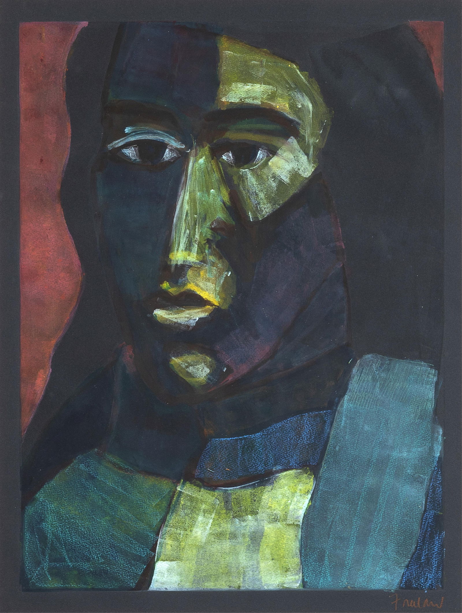 Aaron Freeland, Untitled (Portrait) (1 of 2)