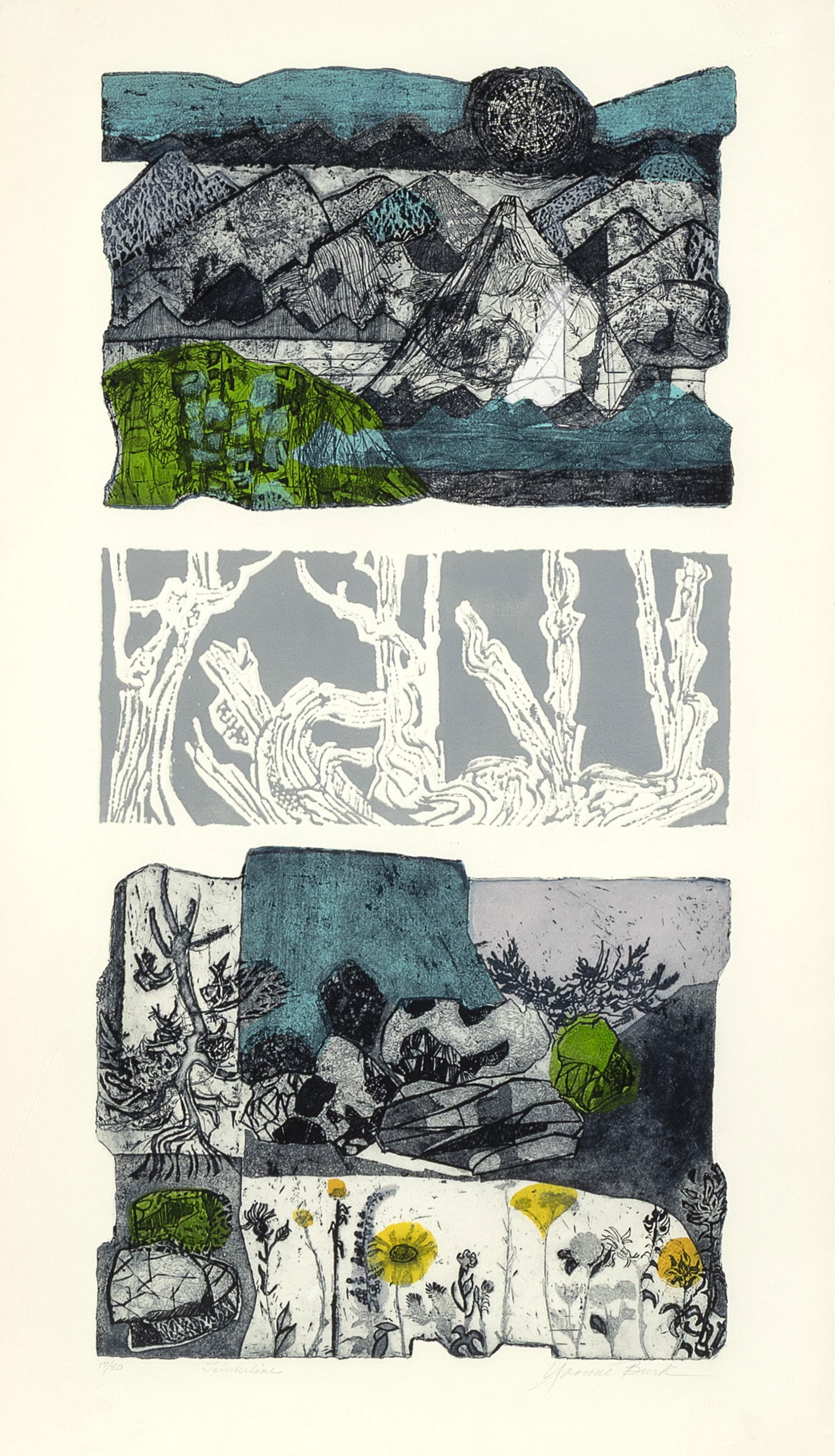 Yvonne Burk, Timberline (1 of 3)