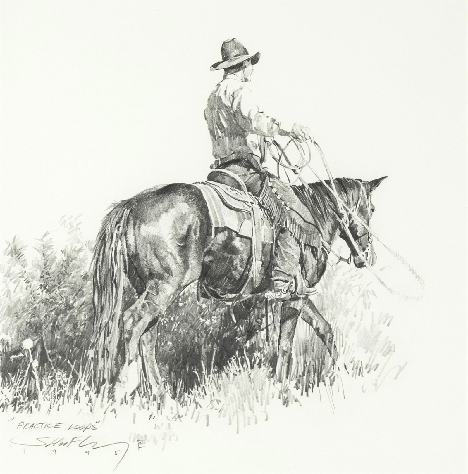 Robert (Shoofly) Shufelt, Practice Loops, 1995 (1 of 2)