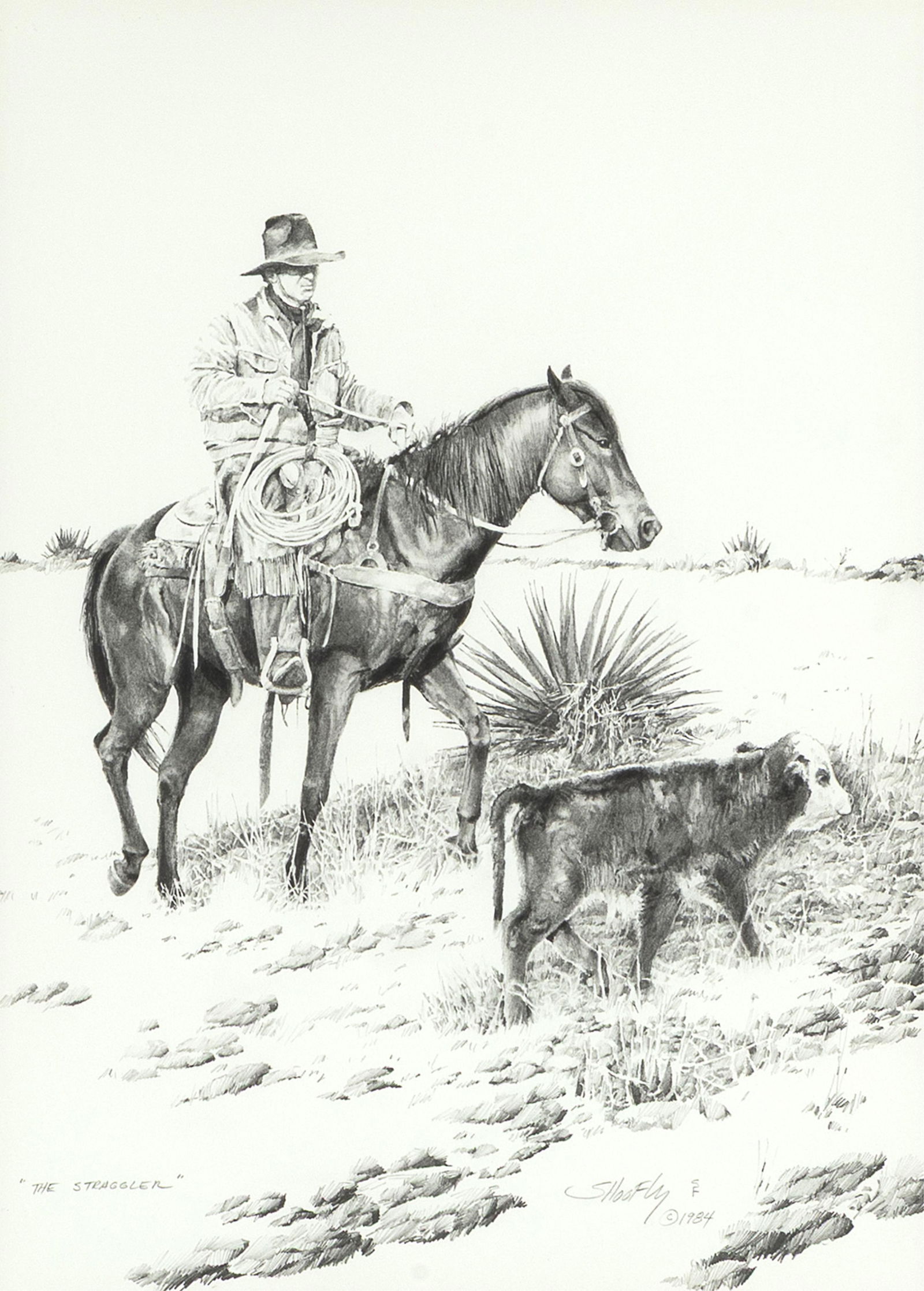 Robert (Shoofly) Shufelt, The Straggler, 1984 (1 of 2)