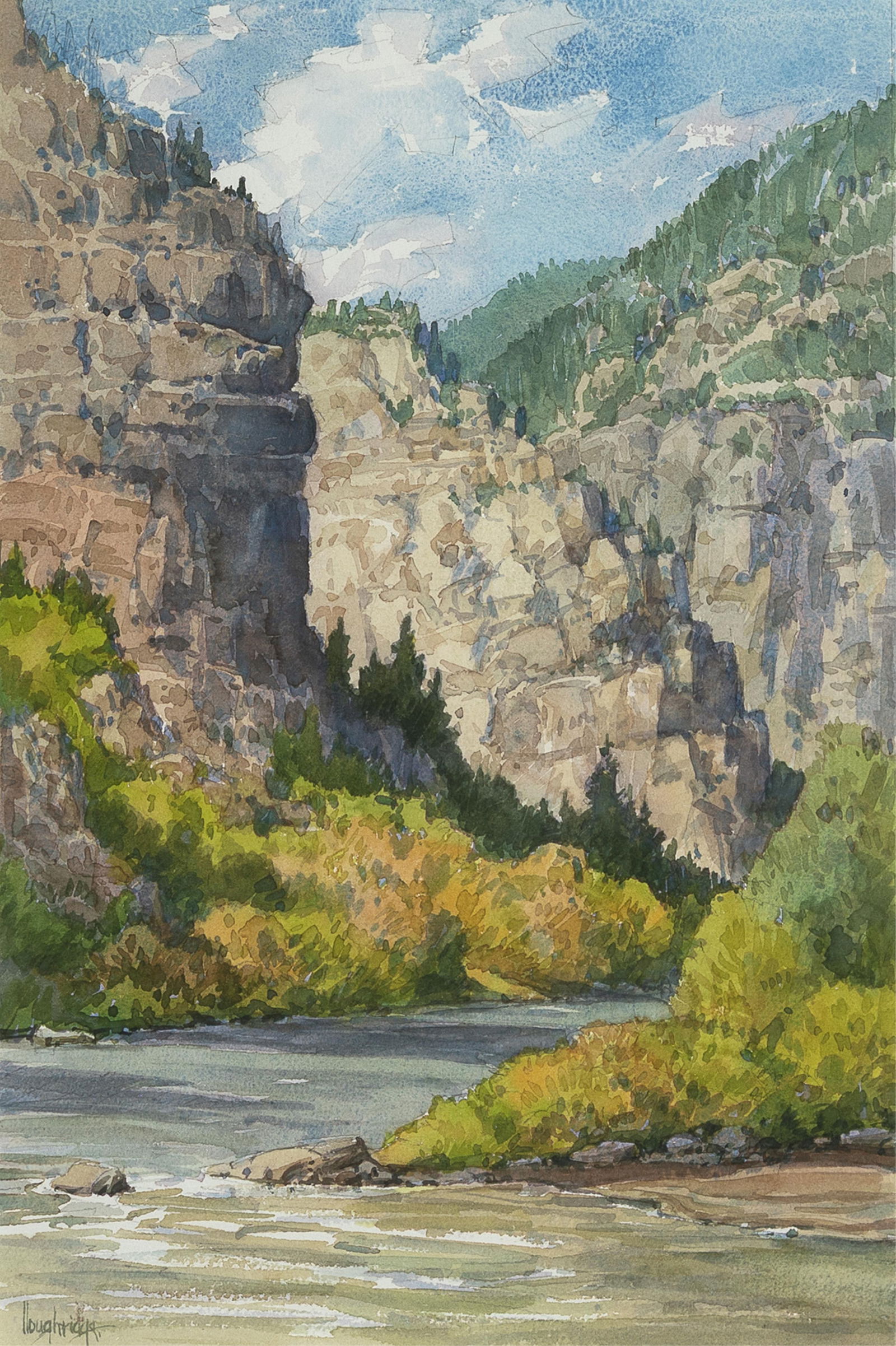 Leon Loughridge, Glenwood Canyon, August (1 of 3)
