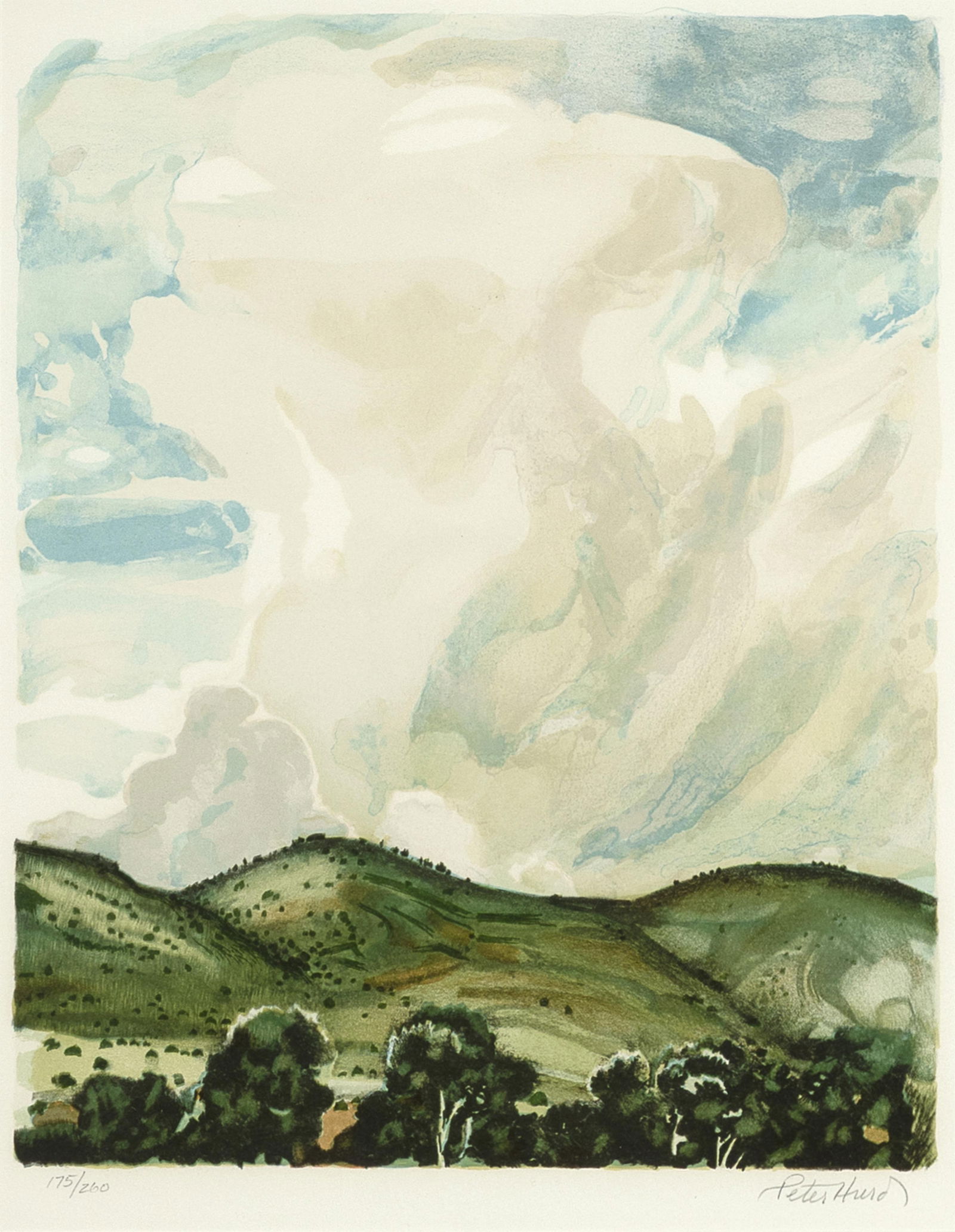 Peter Hurd, A Surging Cumulus, 1978 (1 of 2)