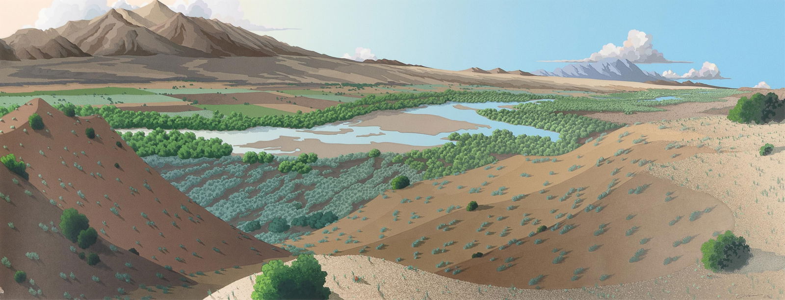 Doug West, Rio Grande Water Serpent, ca. 1992 (1 of 2)