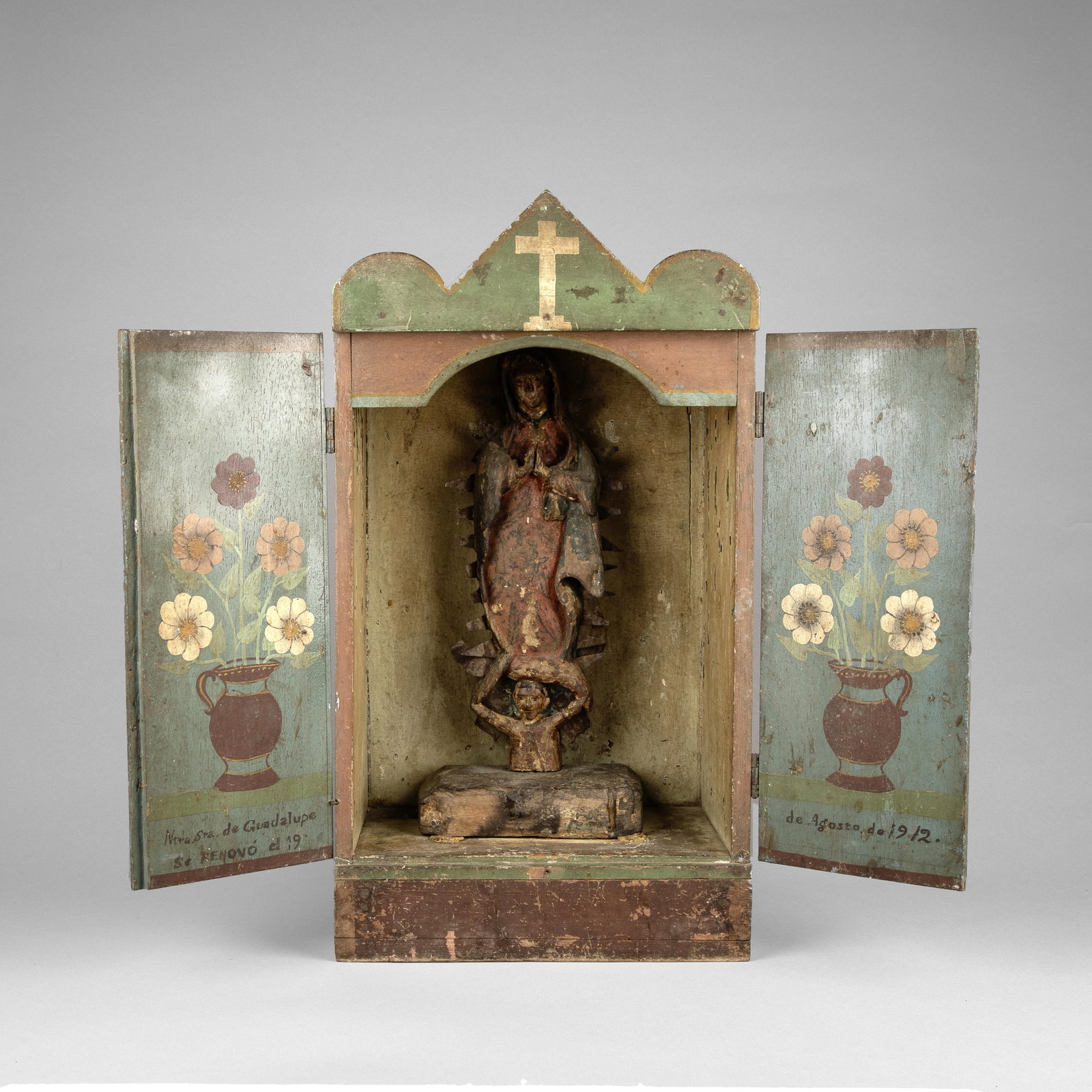 Mexican, Nuestra Señora de Guadalupe Nicho, ca. 19th Century (1 of 6)