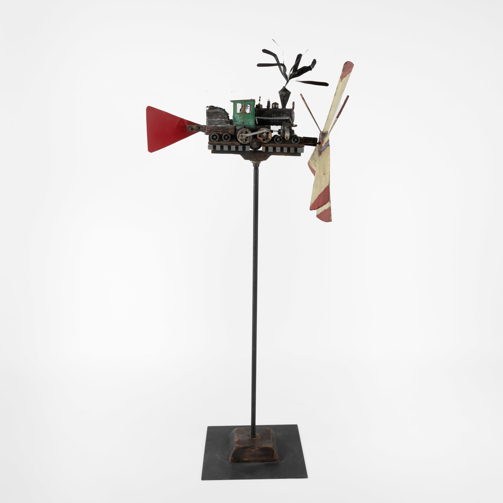 Train Engine Whirligig (1 of 5)