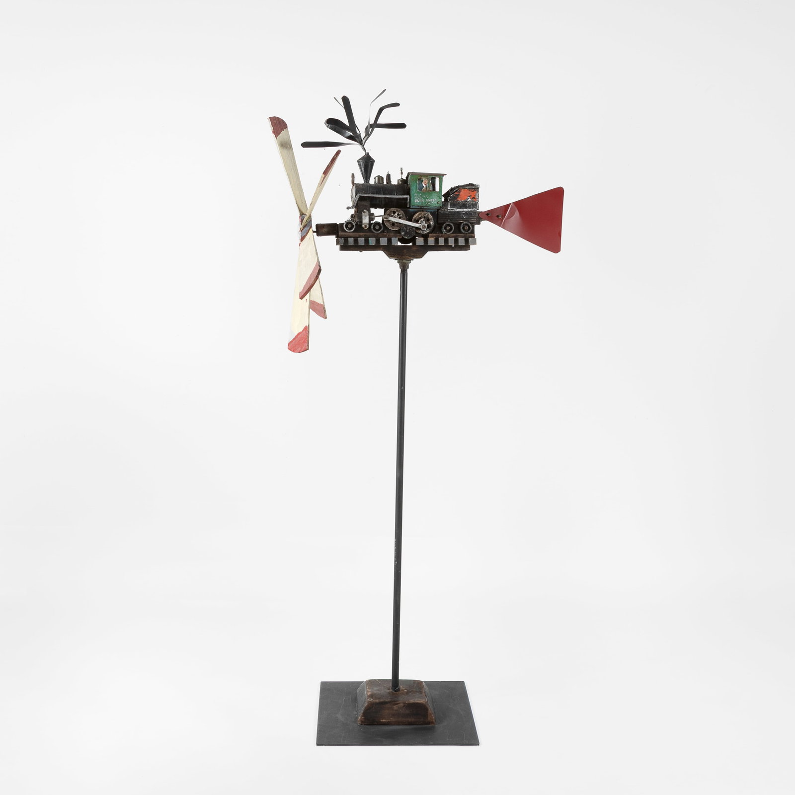 Train Engine Whirligig - 2