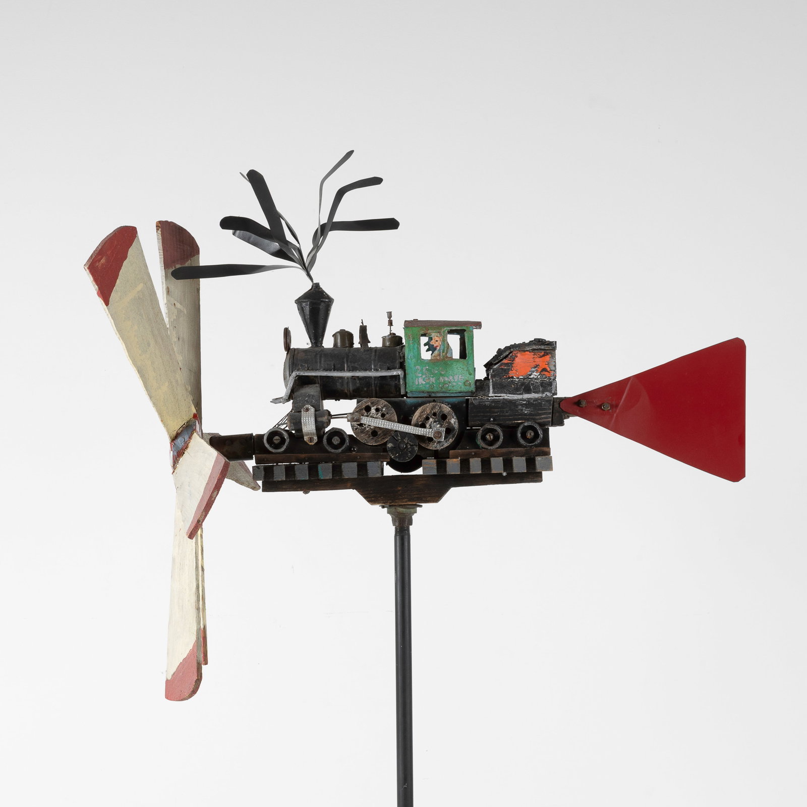 Train Engine Whirligig - 3