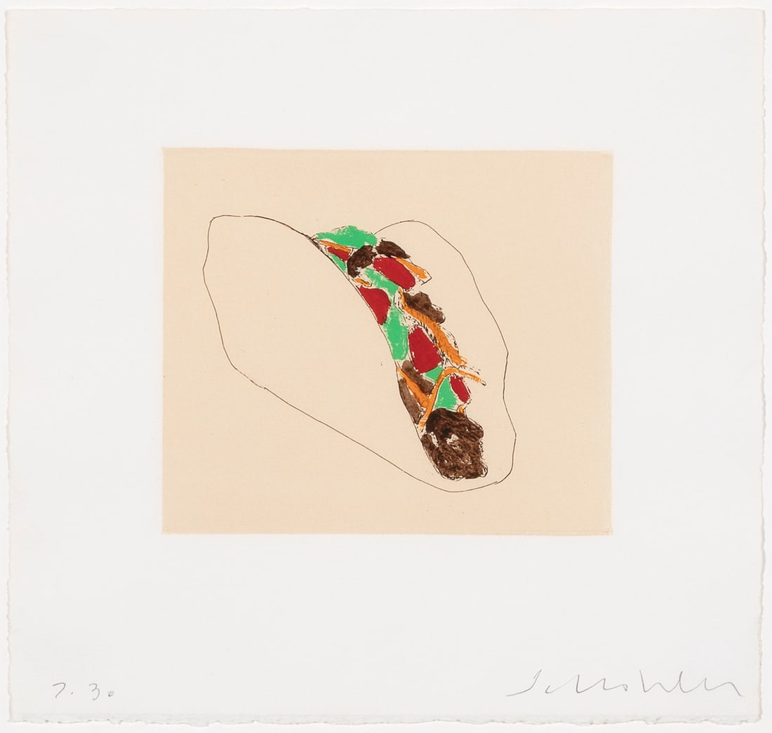 Fritz Scholder, Taco (1 of 3)