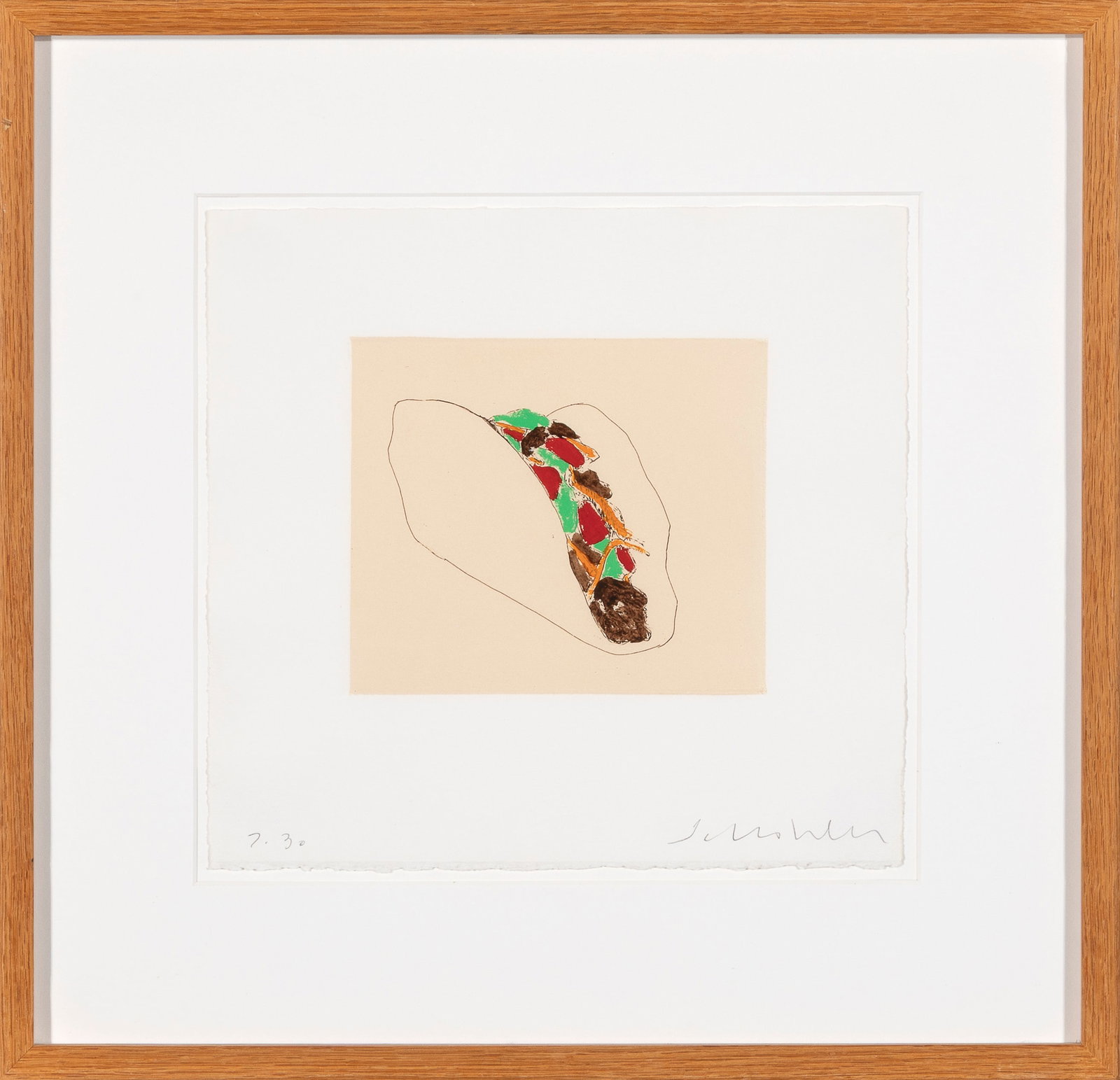 Fritz Scholder, Taco - 2
