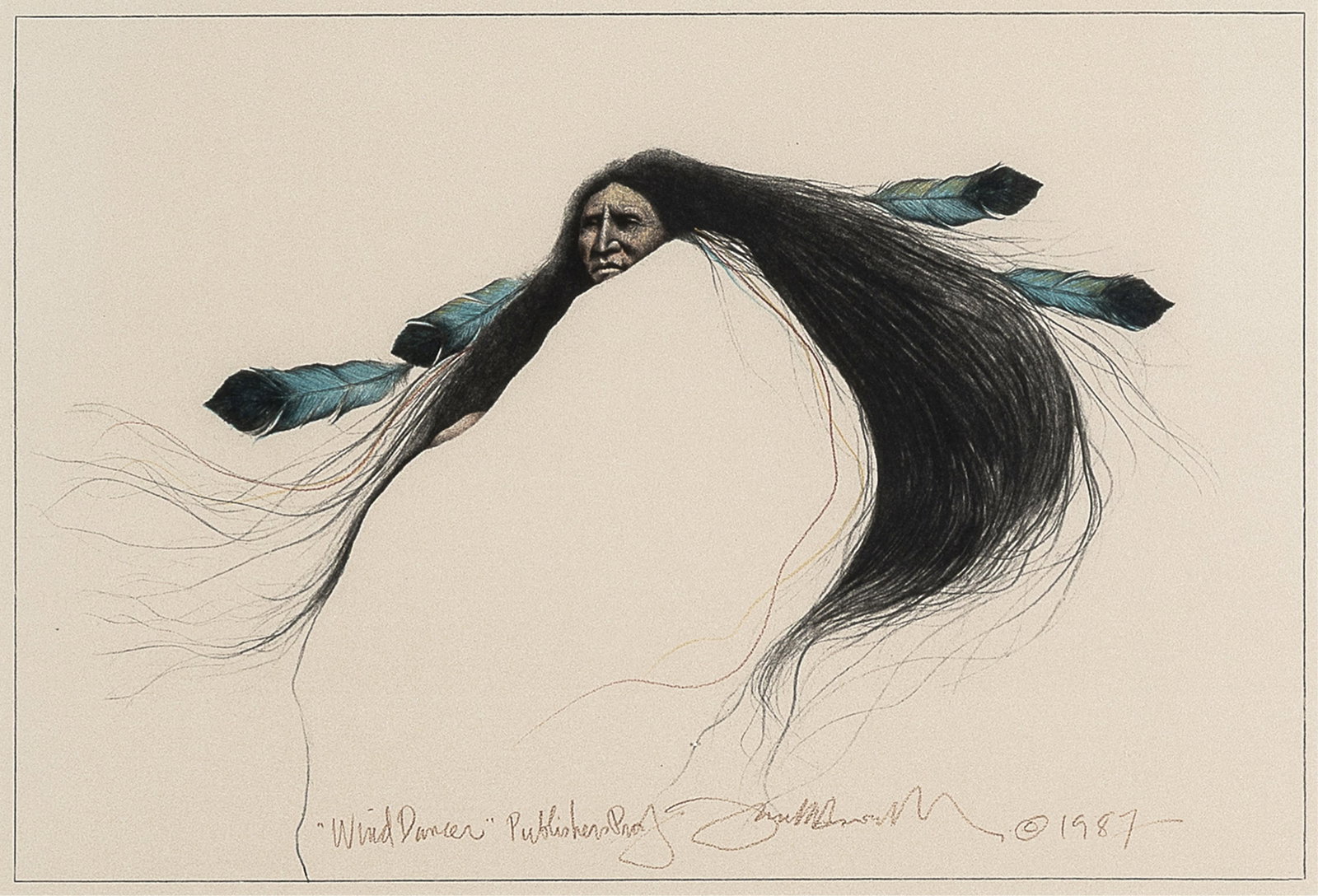 Frank Howell, Wind Dancer, 1987 (1 of 2)