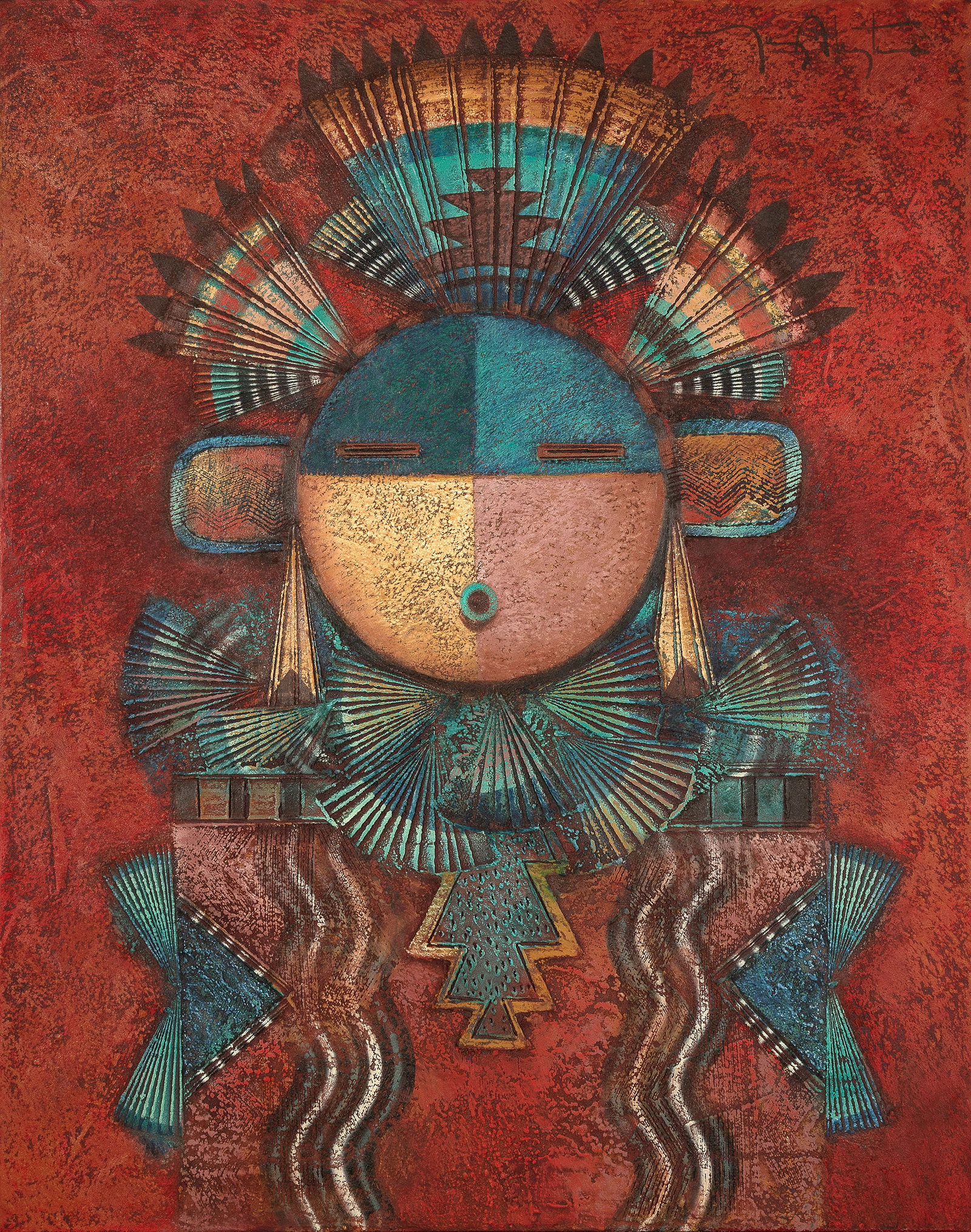 Tony Abeyta, Deity in Red