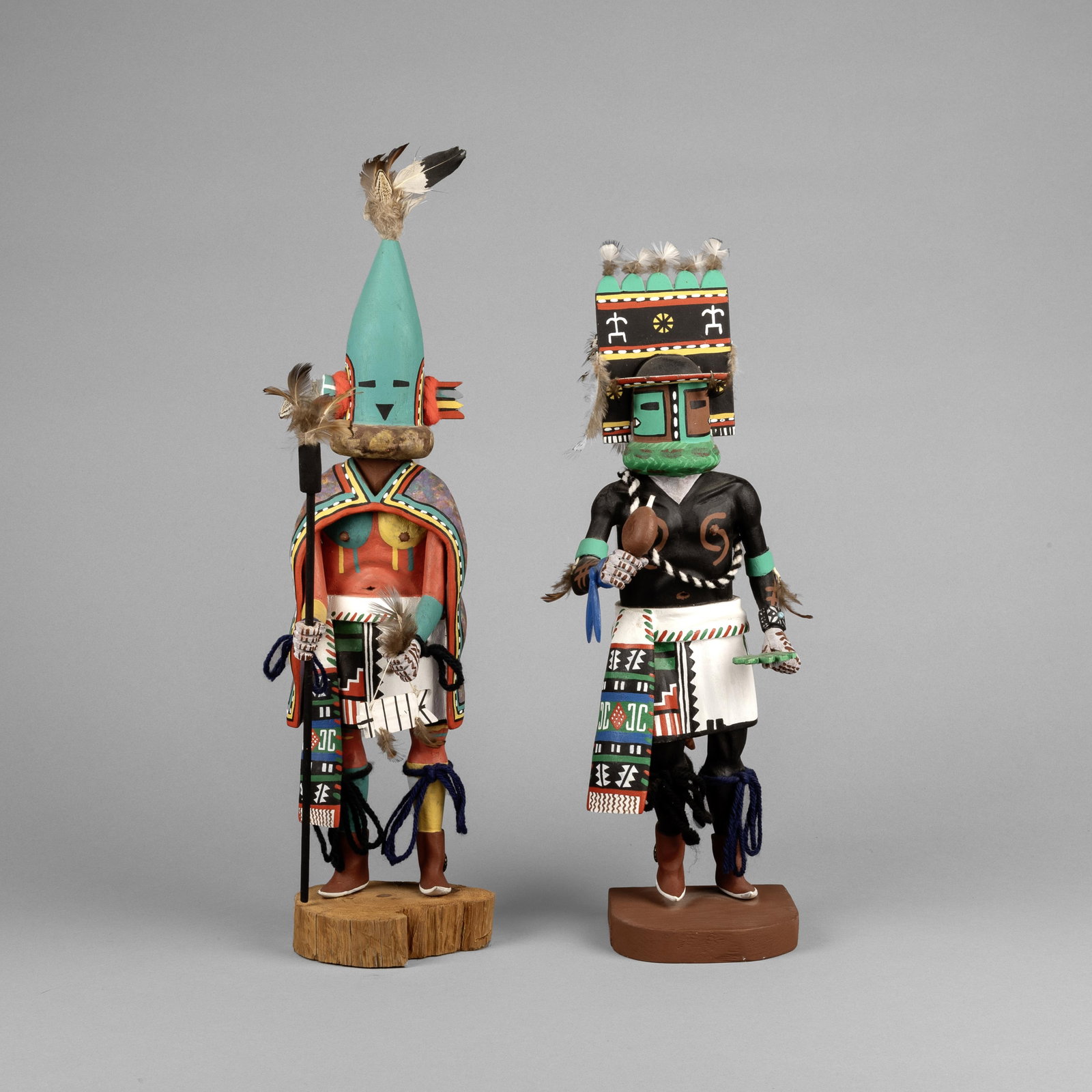 Henry Shelton, Two Katsinam: Aholi + Sio Hemis (1 of 4)