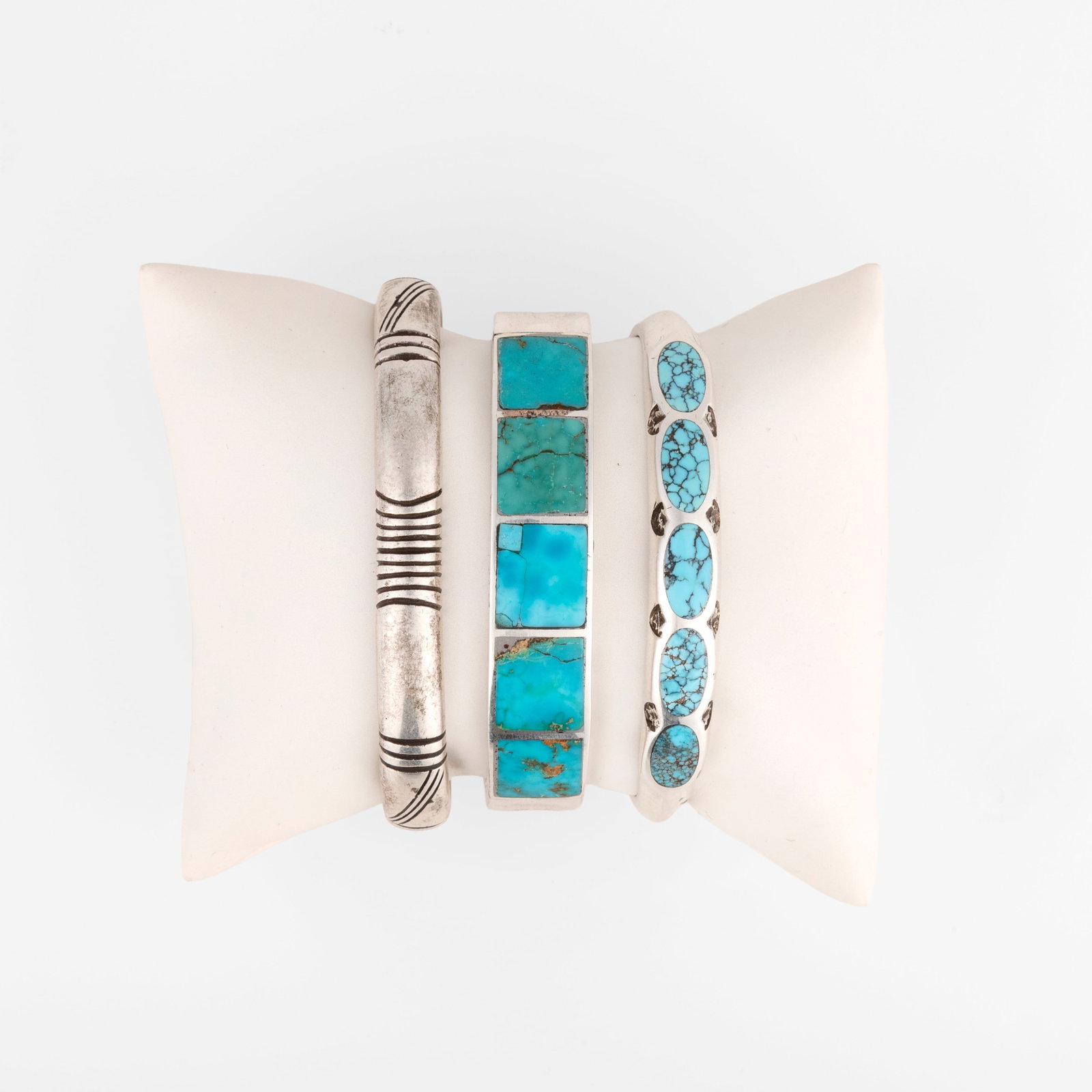 Group of Three Silver Cuffs (1 of 3)