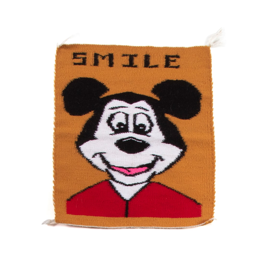 Diné (Navajo), Mickey Mouse Pictorial Rug