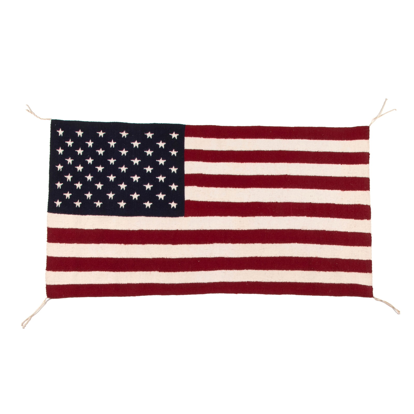 Diné (Navajo), American Flag Rug (1 of 3)