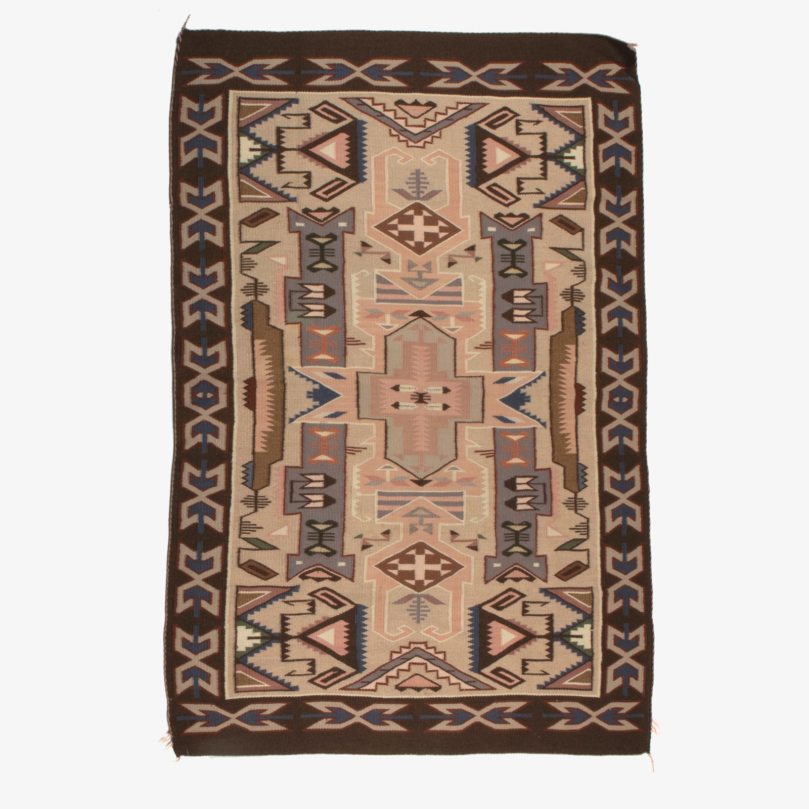 Diné (Navajo), Teec Nos Pos Rug, ca. 1990 (1 of 3)