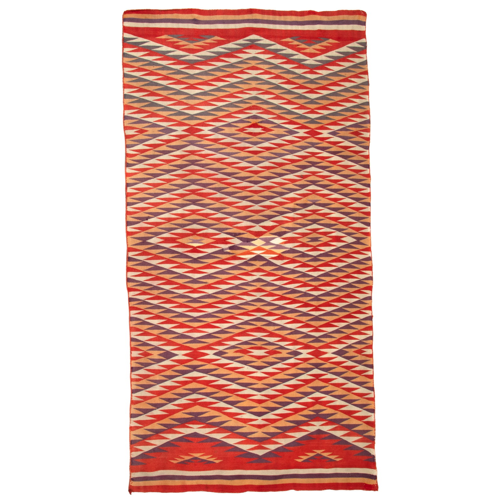 Diné (Navajo), Germantown Eyedazzler Rug, ca. 1890