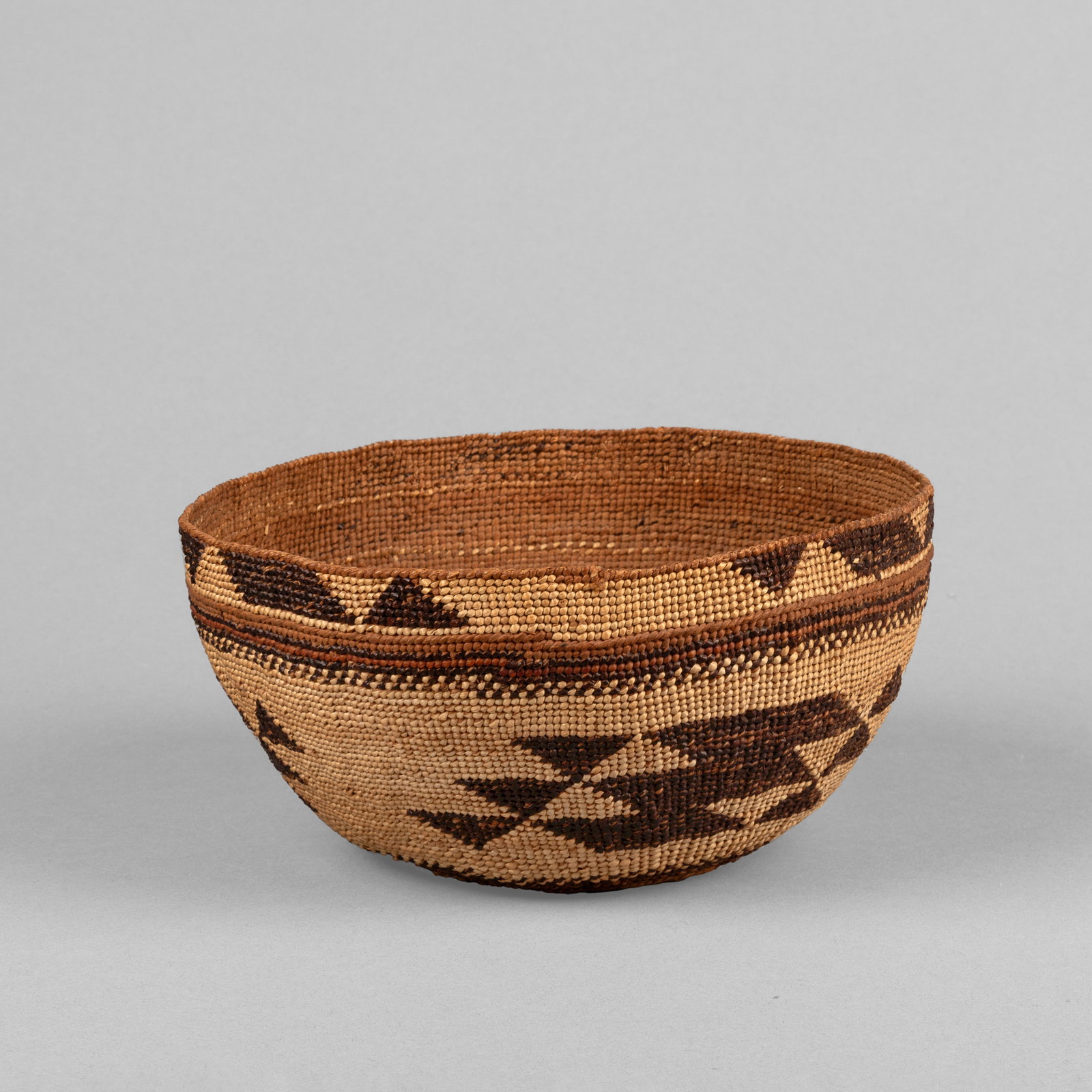 Yurok, Basketry Bowl, ca. 1920 - 1930 (1 of 3)