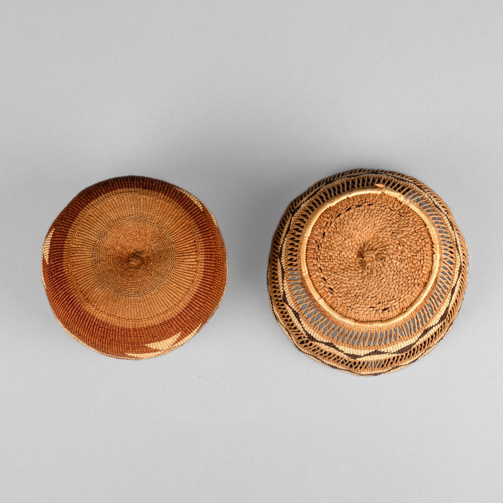 Hupa, Two Baskets, ca. 1920 - 4
