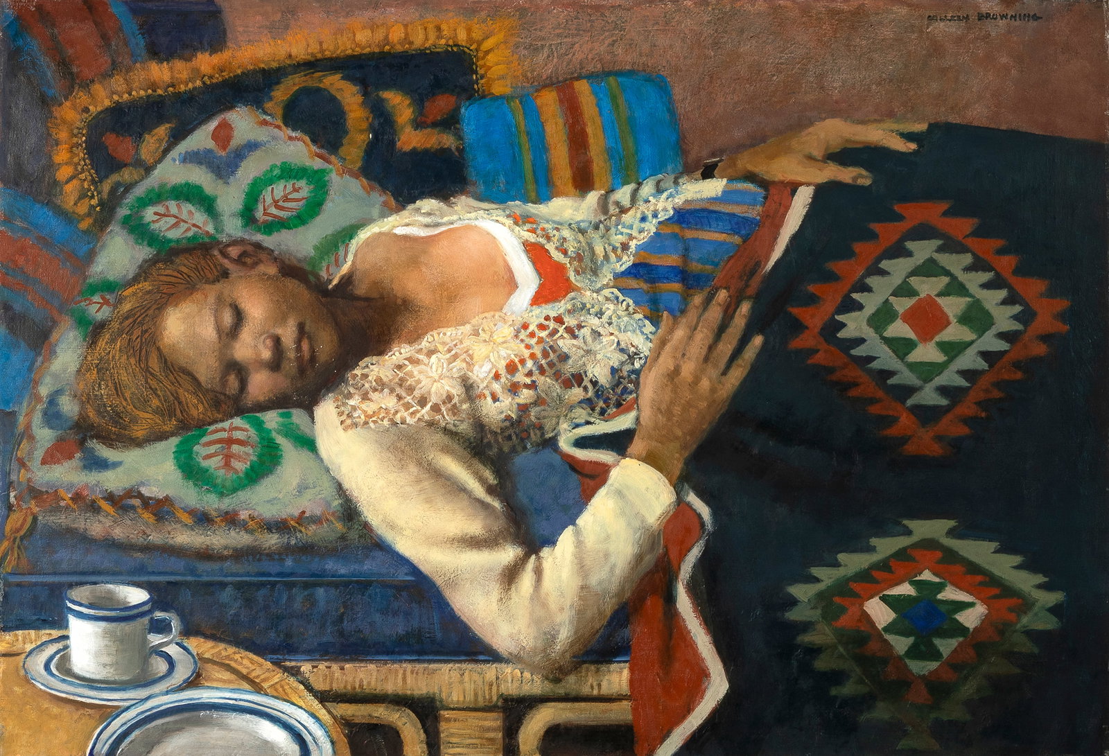 Colleen Browning, Sleeping Girl (1 of 3)
