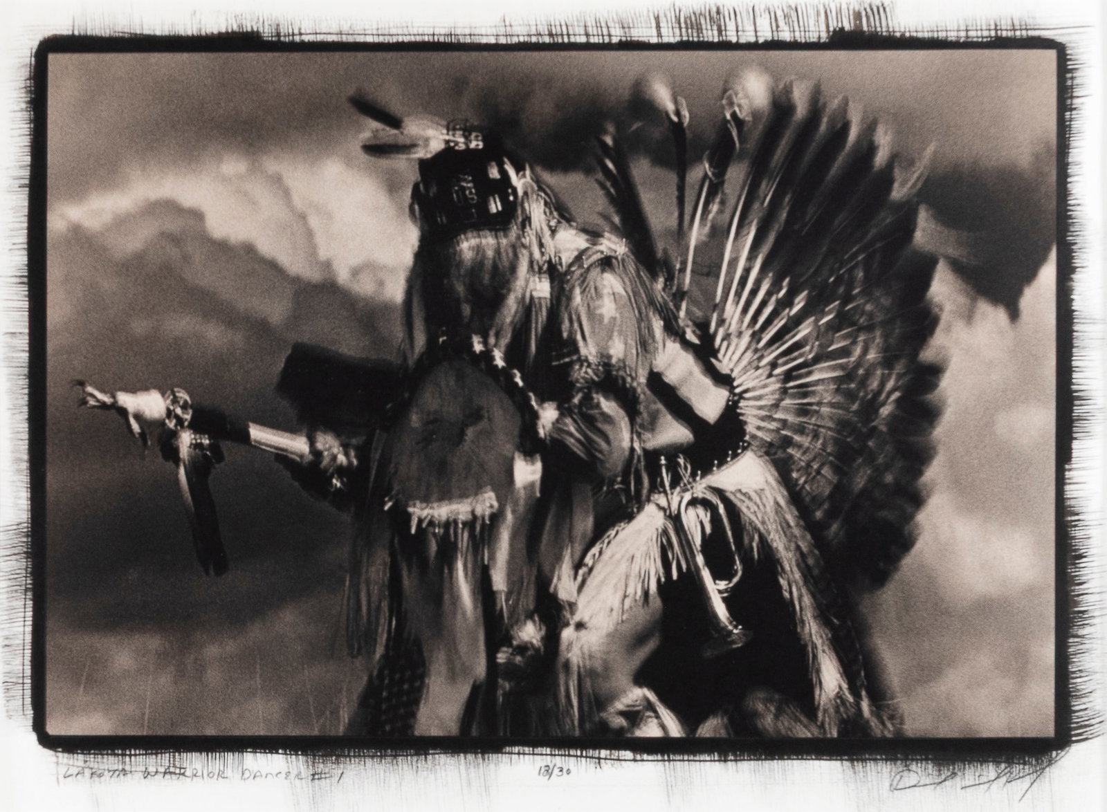 David Michael Kennedy, Lakota Warrior Dancer #1 (1 of 3)