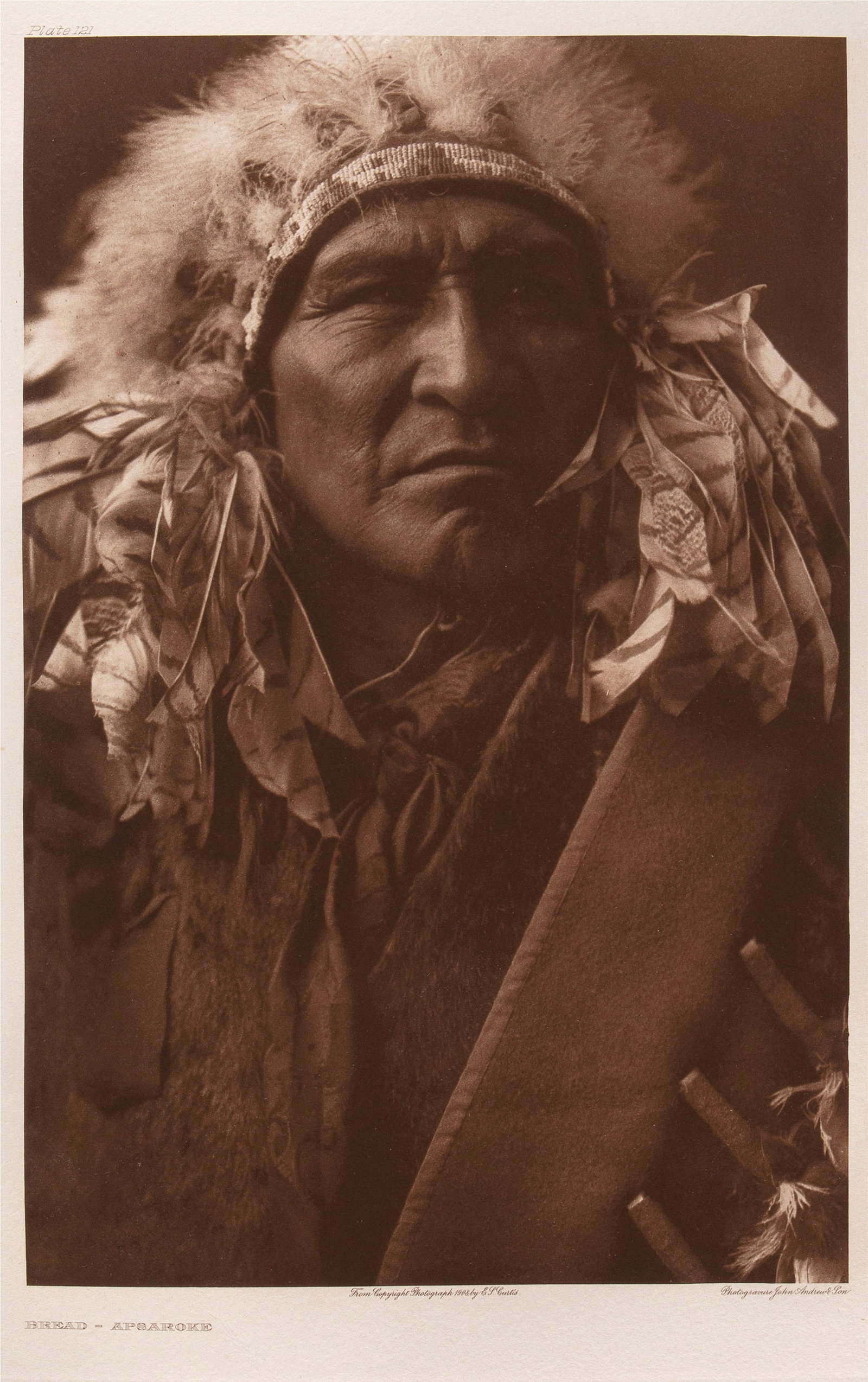 Edward S. Curtis, Bread - Apsaroke, 1908 (1 of 3)