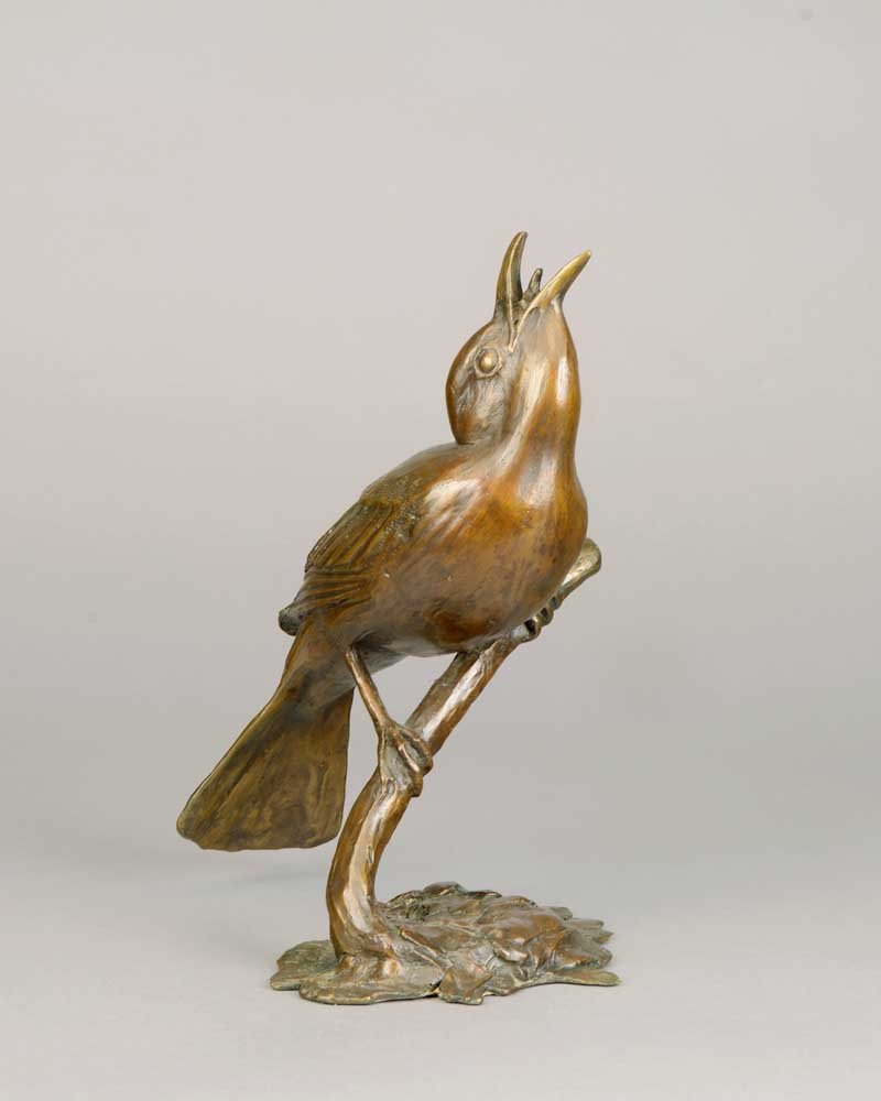 Terry Owen Mathews (b. 1931), Birdsong, 1991: 137 Terry Owen Mathews (b. 1931) Birdsong, 1991 bronze 2/25 11 x 7 1/2 x 8 inches inscribed and dated: T.O. Mathews / Â© 1991 Provenance: Collection of Rollin W. King, Dallas, Texas $700 â€“ $1