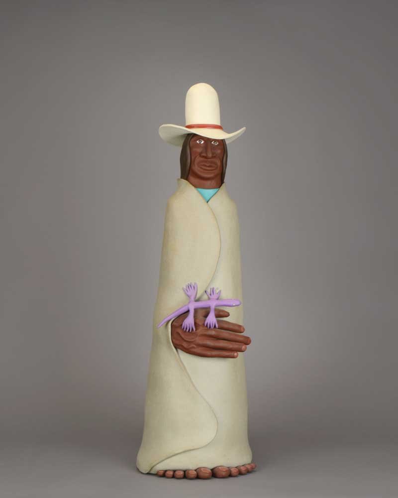 Barry Coffin (20th century), Untitled, 1990: 260 Barry Coffin (20th century) Untitled, 1990 ceramic 29 x 8 3/4 x 7 1/2 inches inscribed and dated: B. Coffin Â© 1990 $200 â€“ $400 nr