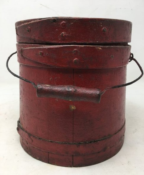 Early Firkin in Red Paint (1 of 5)