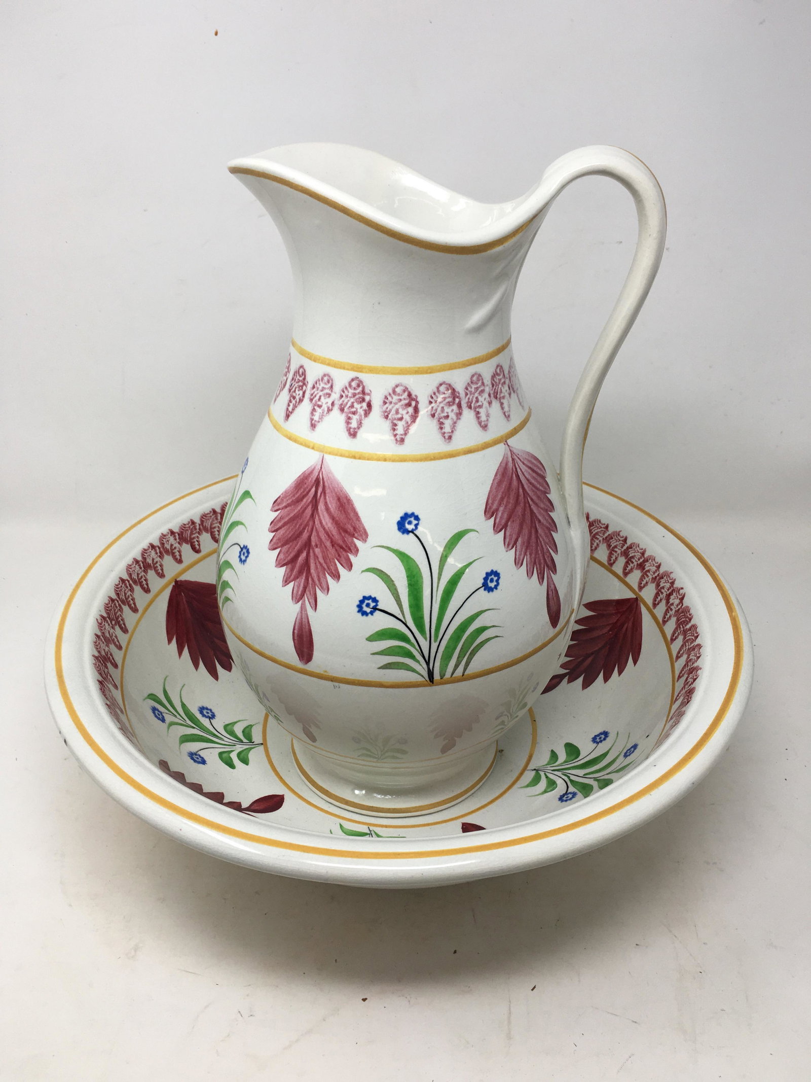 Edge Malkin & Co. Pitcher & Bowl Set (1 of 4)