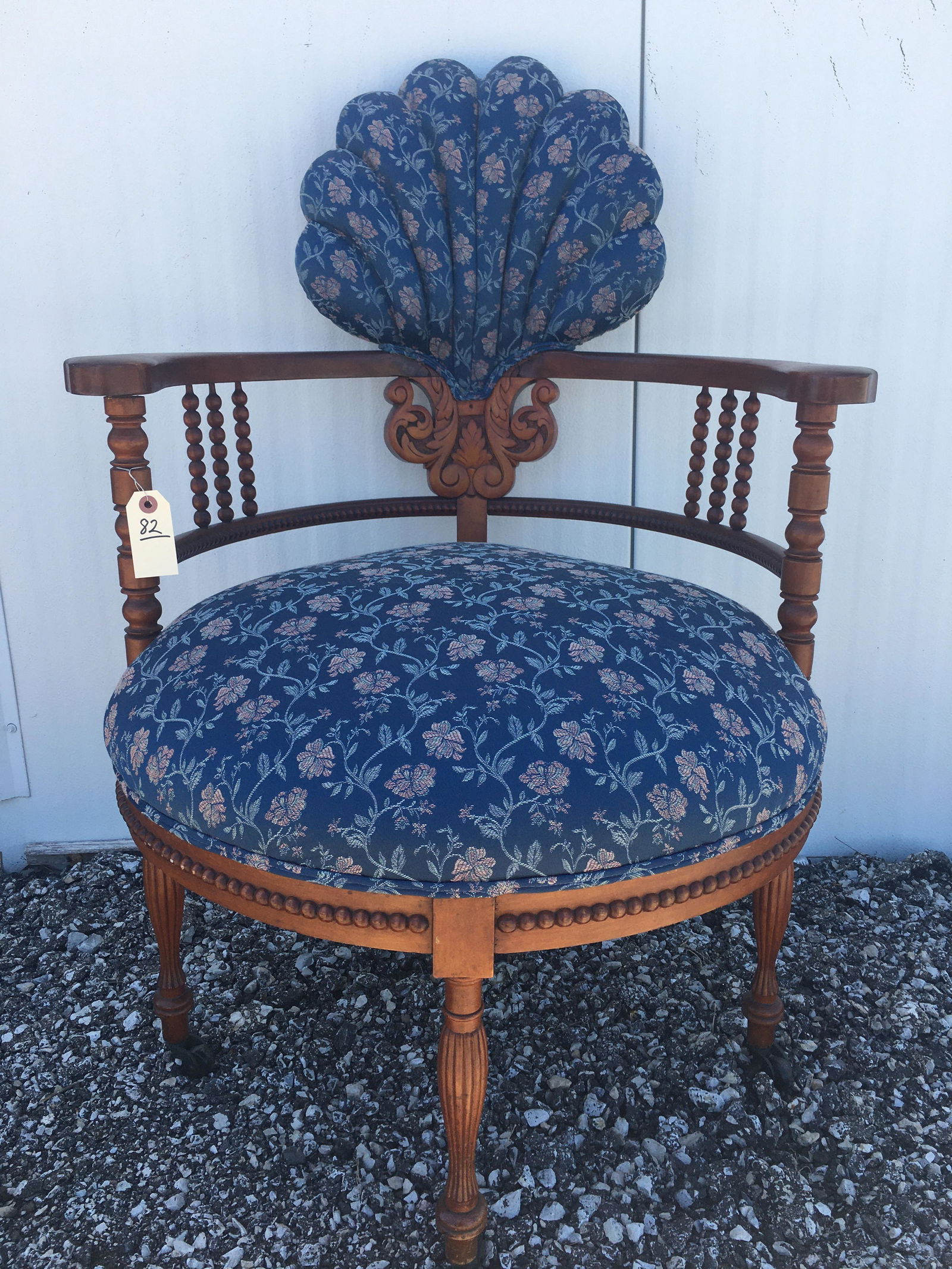 Victorian Shell Back Armchair (1 of 3)
