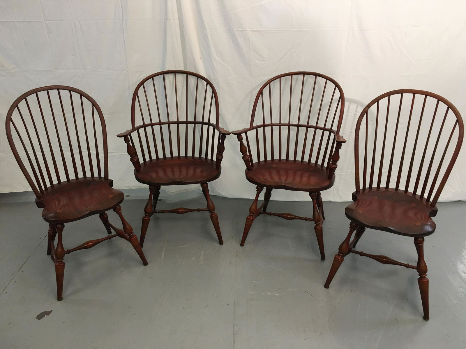 4 River Bend Chair Co. Windsor Chairs