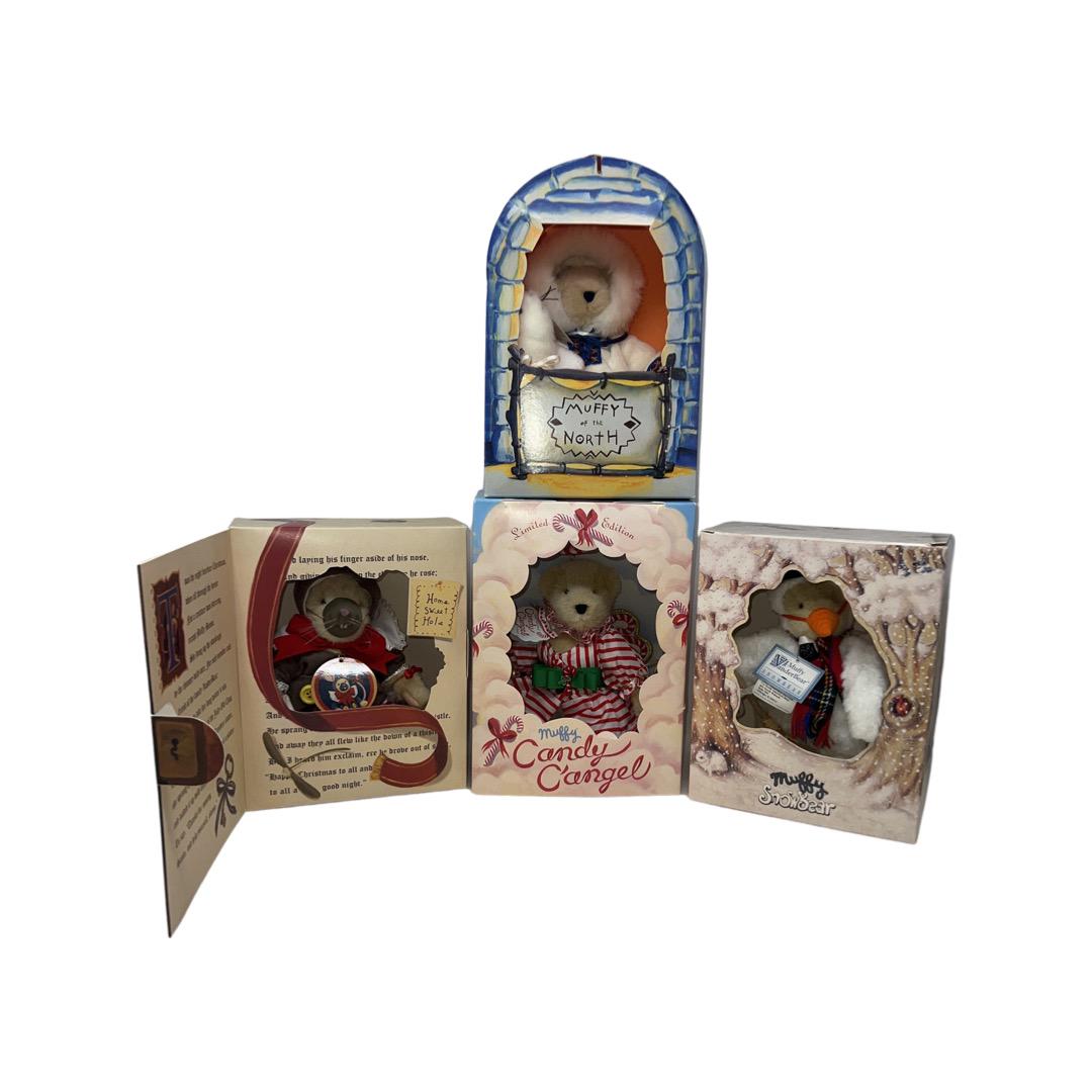 Lot of (3) Muffy VanderBears, (1) North American Bear Co.: Lot of (3) Muffy VanderBears, (1) North American Bear Co., all in original boxes