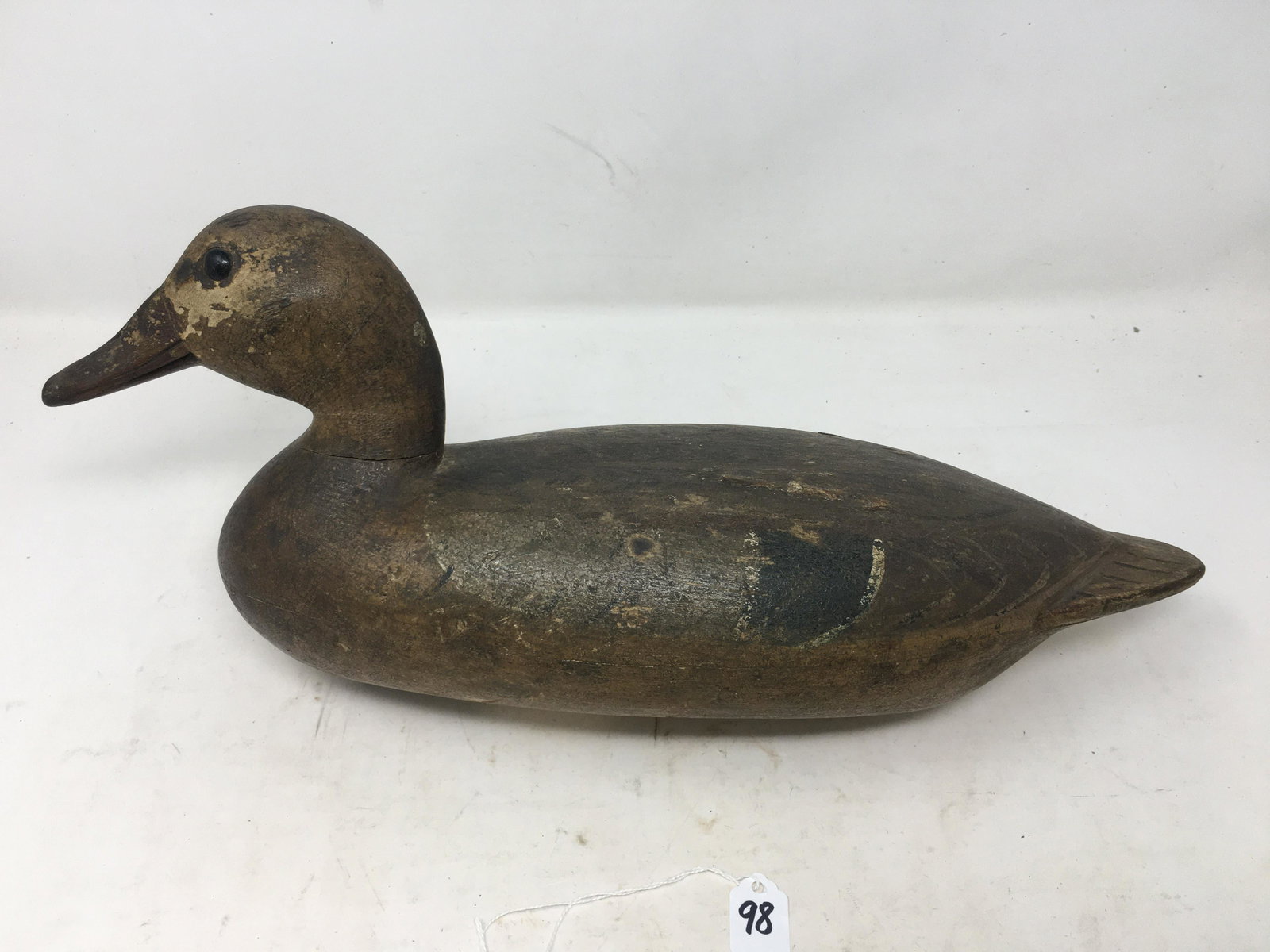 Robert Elliston Mallard Hen Decoy (1 of 8)