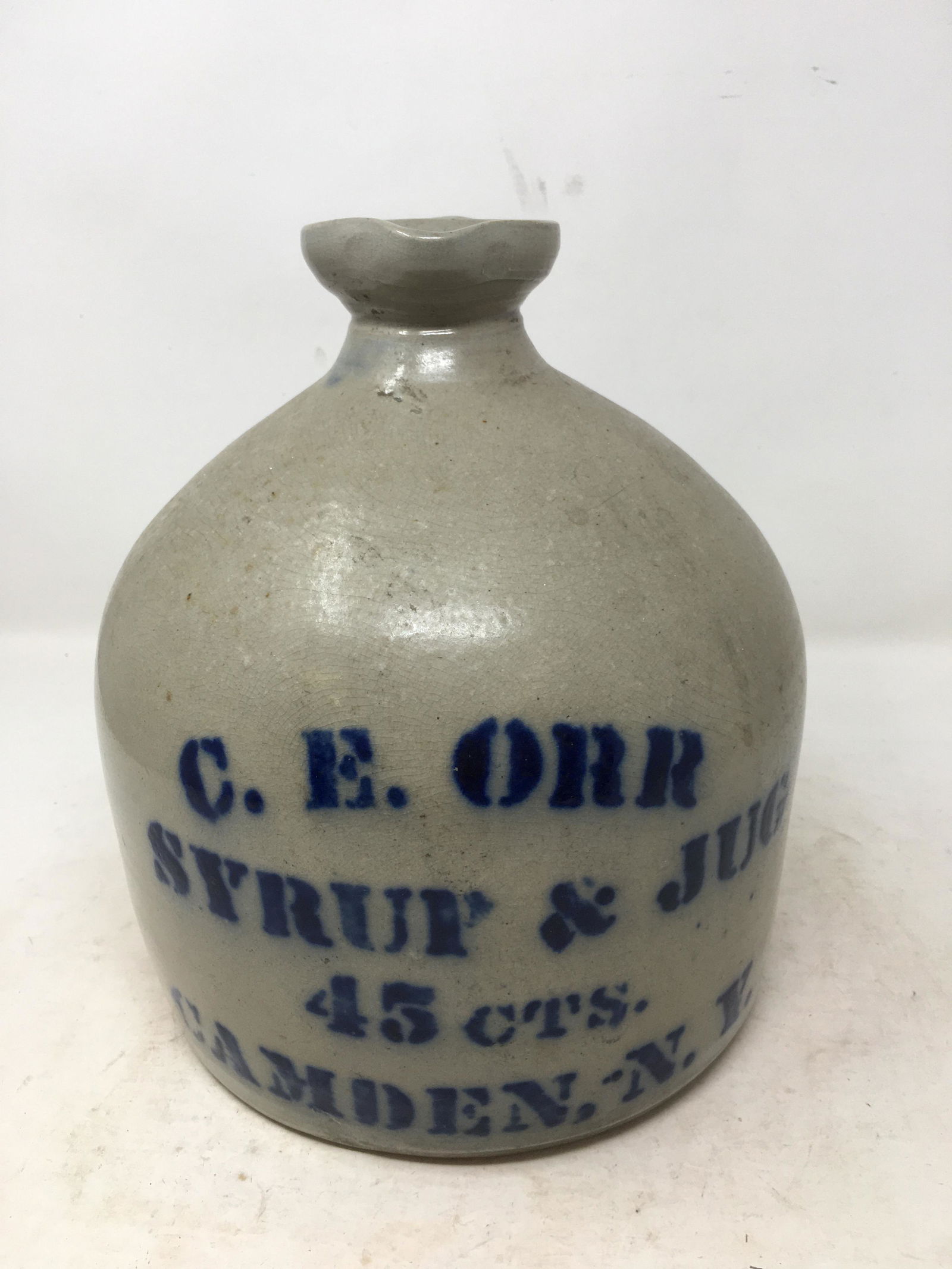2 Gallon C. E. Orr Syrup Jug (1 of 6)