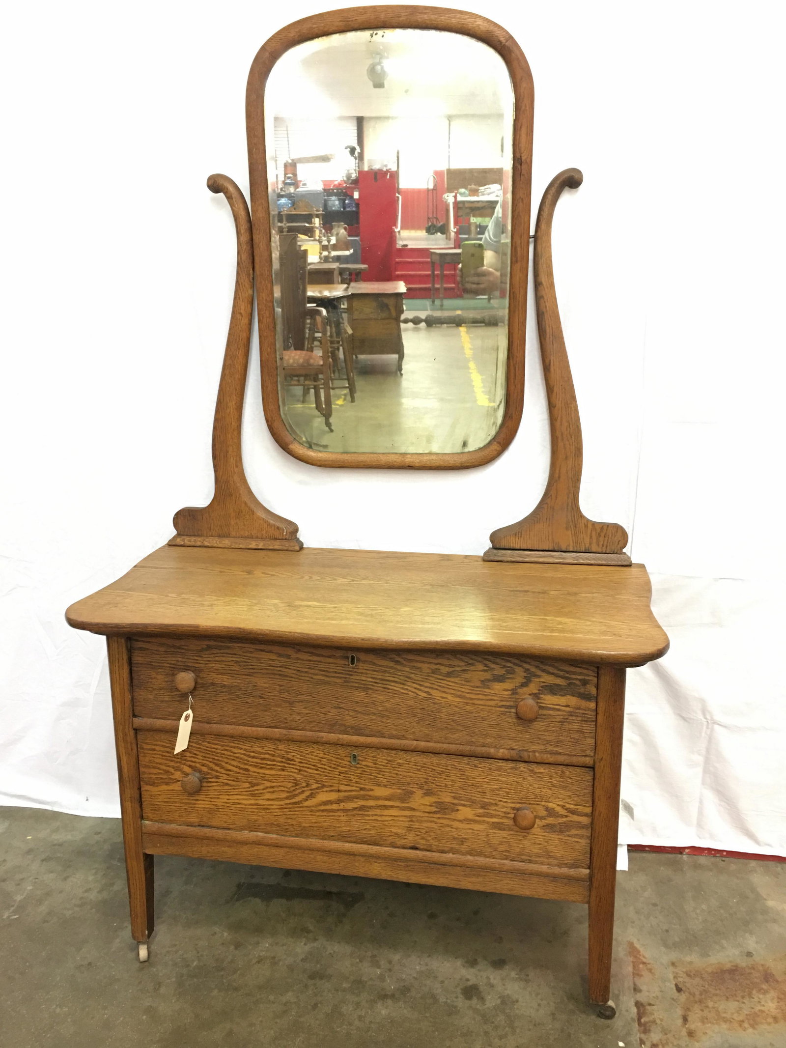Princess Dresser With Mirror