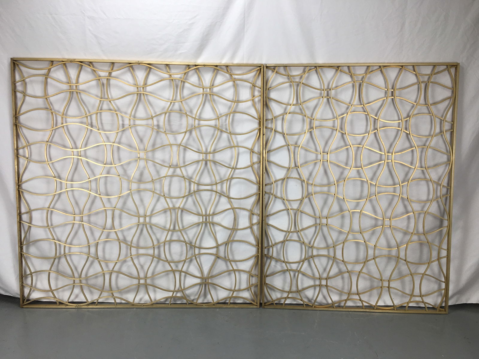 Pair MCM Lattice Wall Panels (1 of 6)
