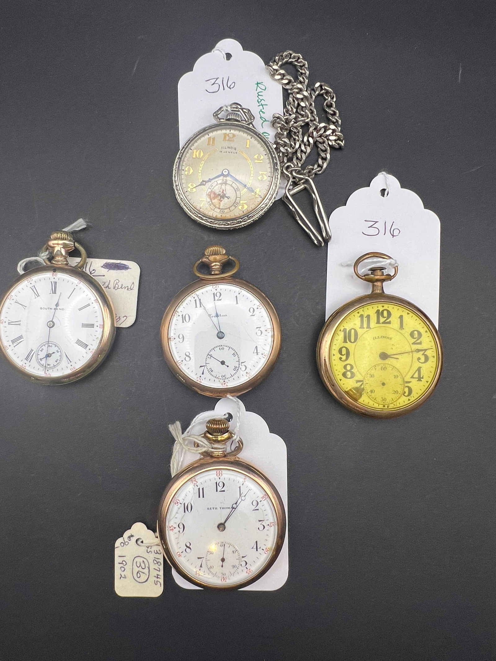 Group of 5 Pocket Watches (1 of 6)
