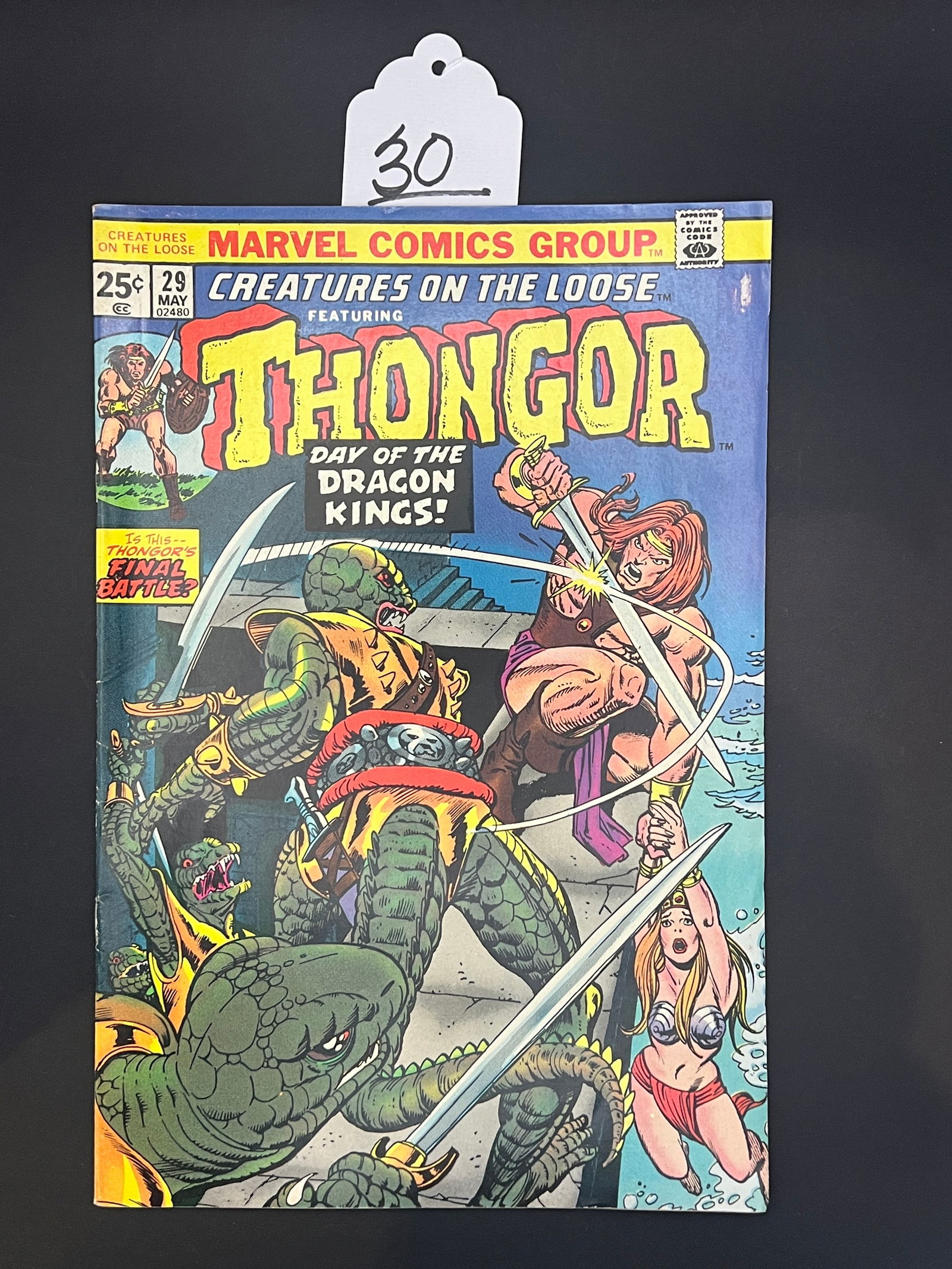 Marvel Comics Thongor Issues No. 23, 24, 25, 29 (1 of 9)
